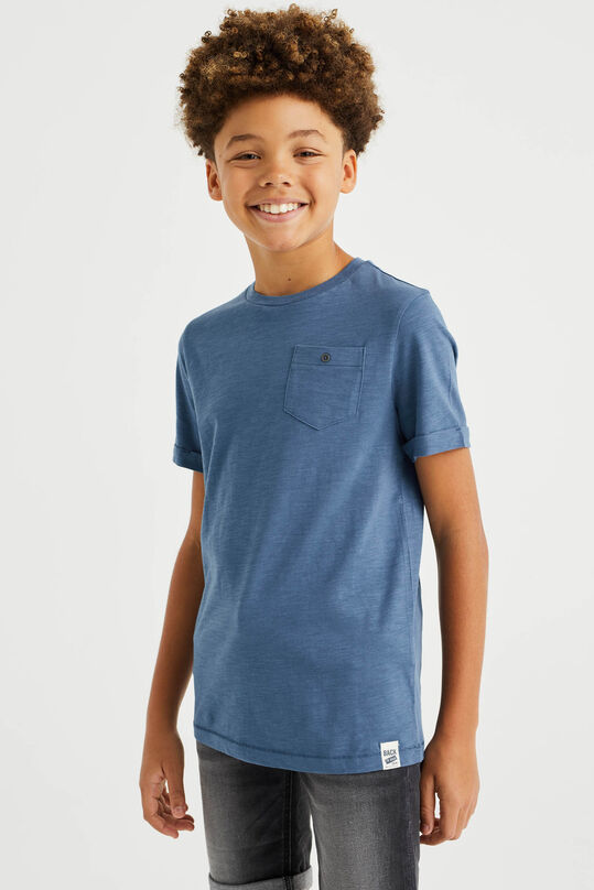 Jongens T-shirt, Grijsblauw