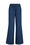 Dames relaxed fit broek, Donkerblauw