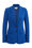 Dames getailleerde jersey-stretch blazer, Kobaltblauw