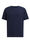 Heren relaxed fit T-shirt, Donkerblauw