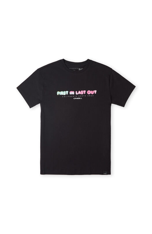 Jongens O`Neill T-shirt Neon, Zwart