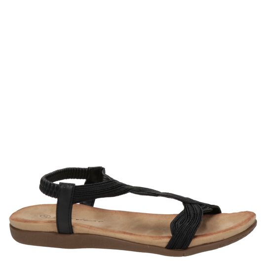 Dolcis dames sandaal, Zwart