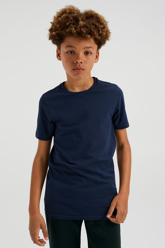 Jongens T-shirt, 3-pack, Donkerblauw