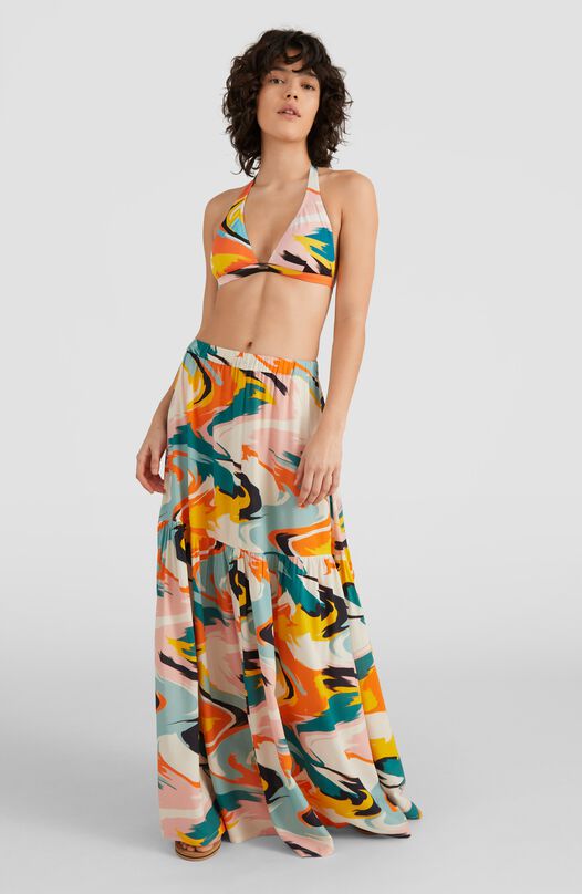 Dames O`Neill Indian Summer Maxi Skirt, Multikleur