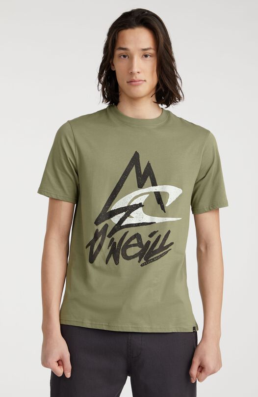 Heren O`Neill T-shirt Torrey, Groen