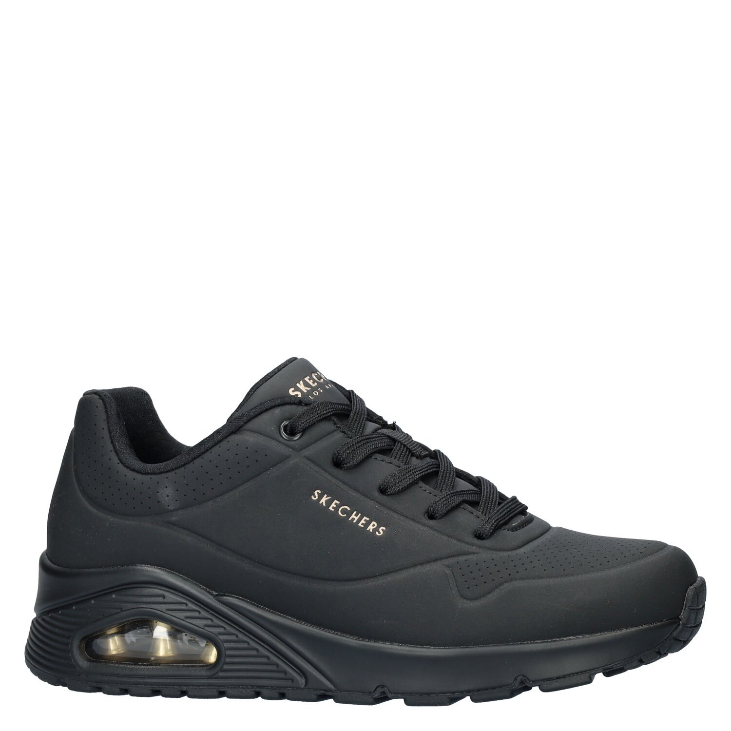 Skechers dames leer clearance