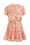 Meisjes jurk met dessin, Oranje
