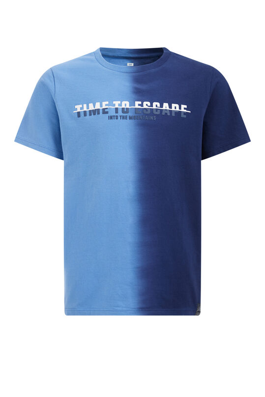 Jongens T-shirt met opdruk, Donkerblauw