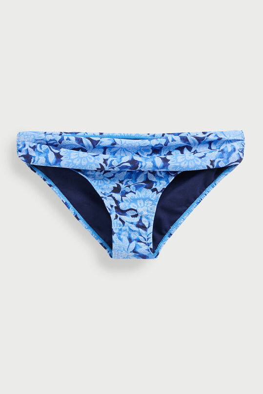 Dames bikinibroekje met dessin, Lichtblauw