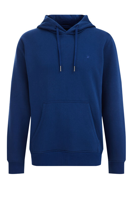 Heren hoodie, Kobaltblauw