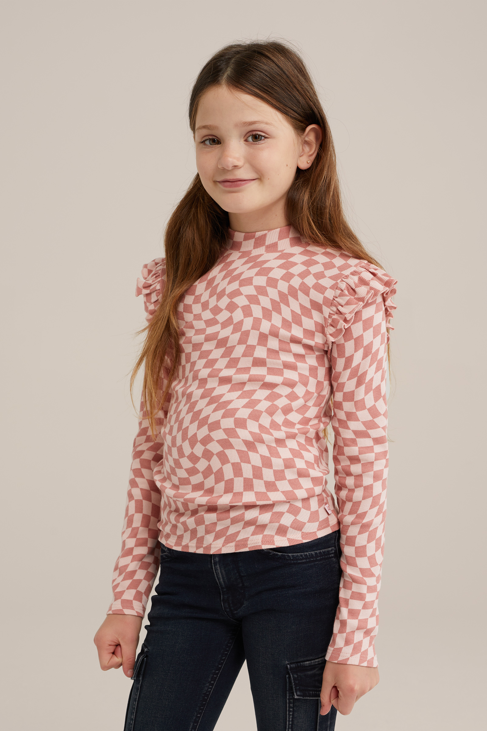 Girls Digital Mascotte Print T-shirt