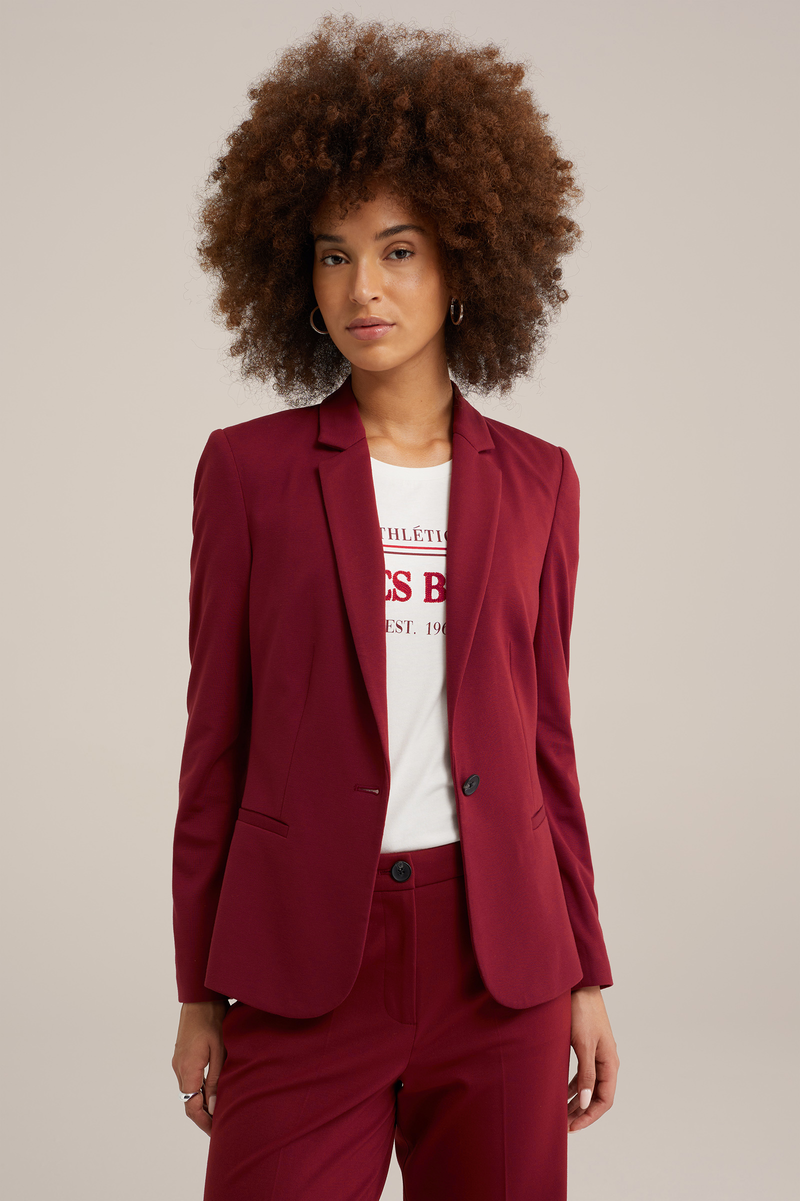 Jersey Stretch Blazer main image 1