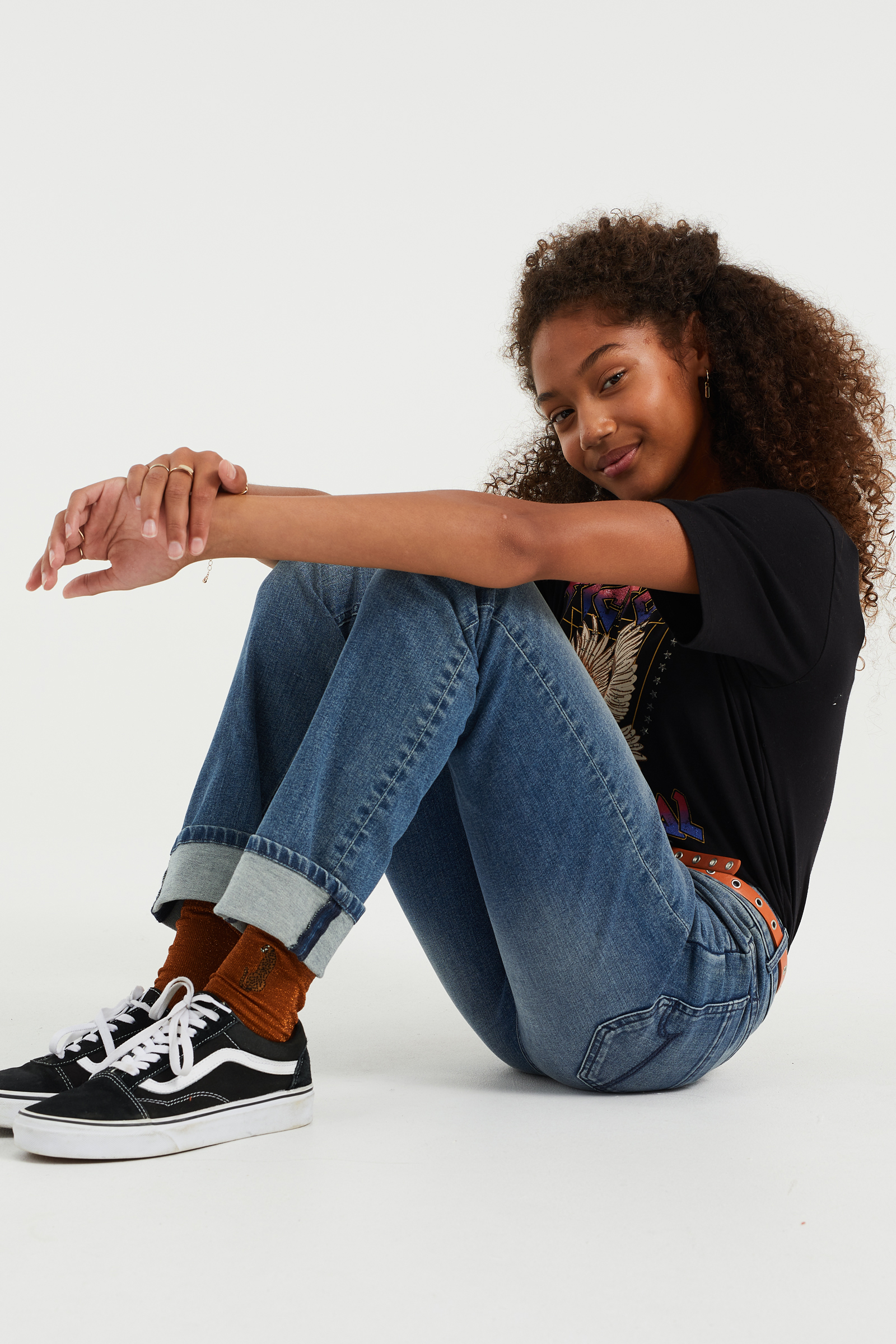 KID'S  FASHION  STRAIGHT LEG JEANS