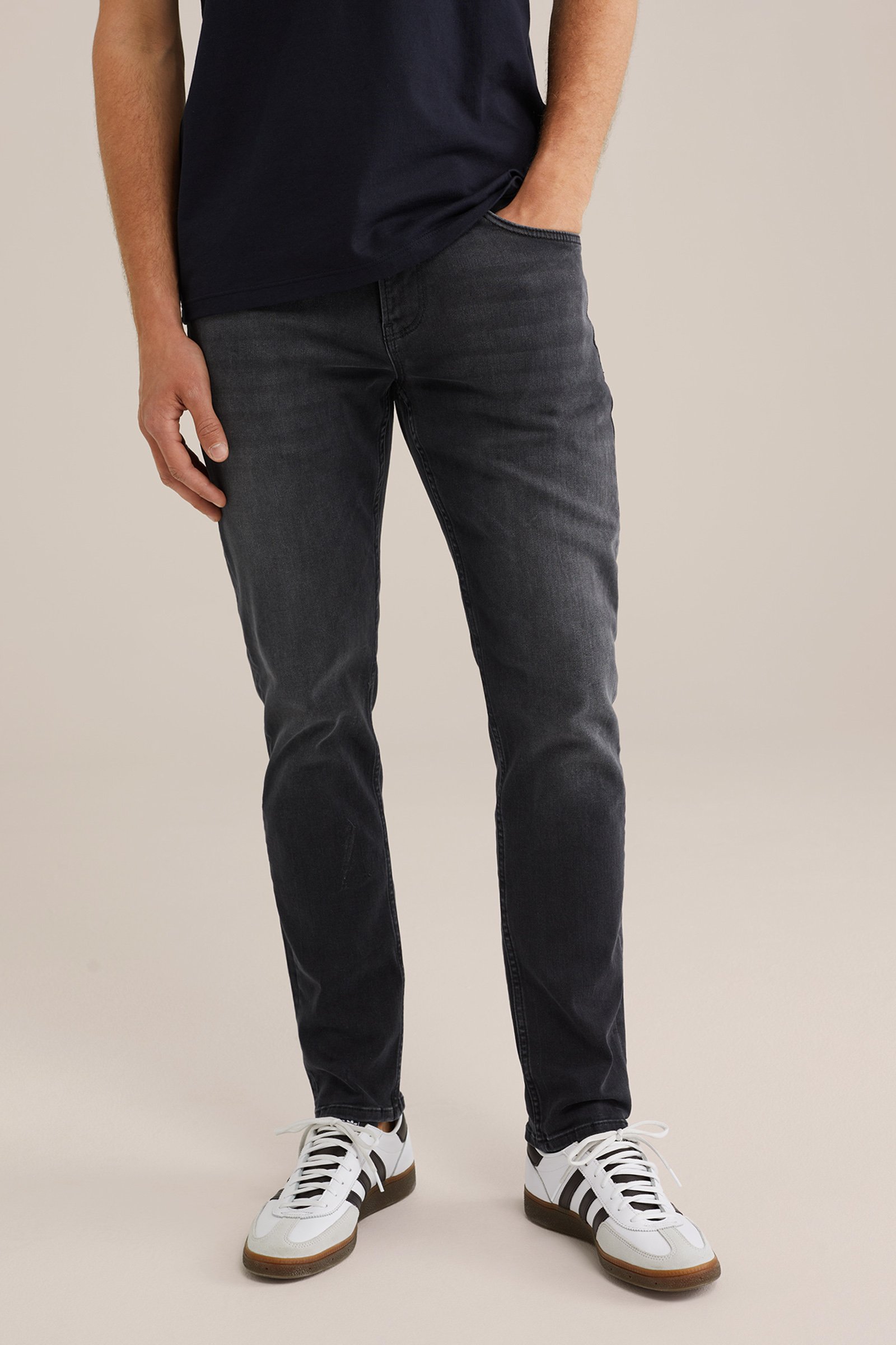 Heren slim fit jeans van jog denim