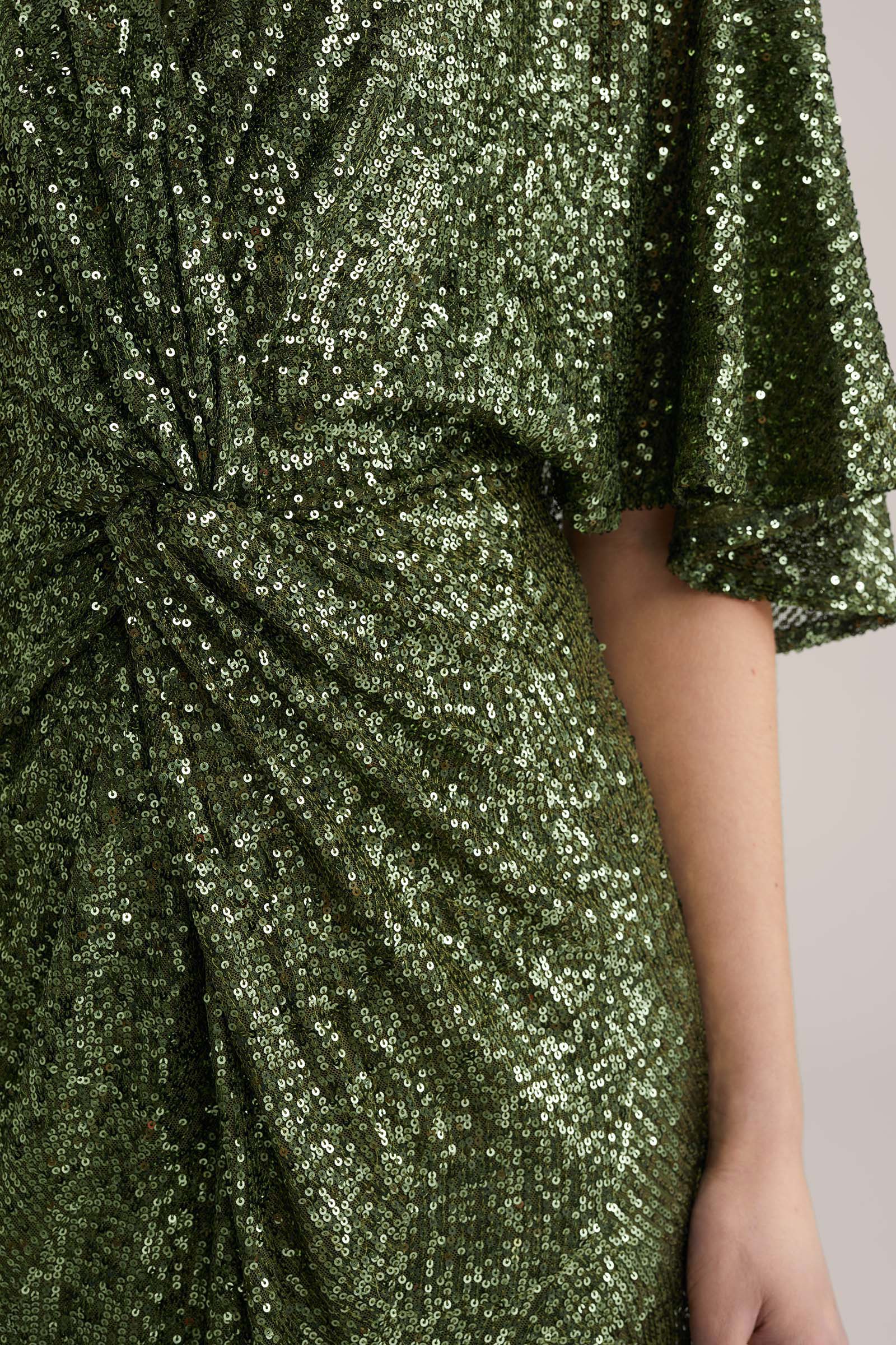 Dames Midi jurk met pailletten