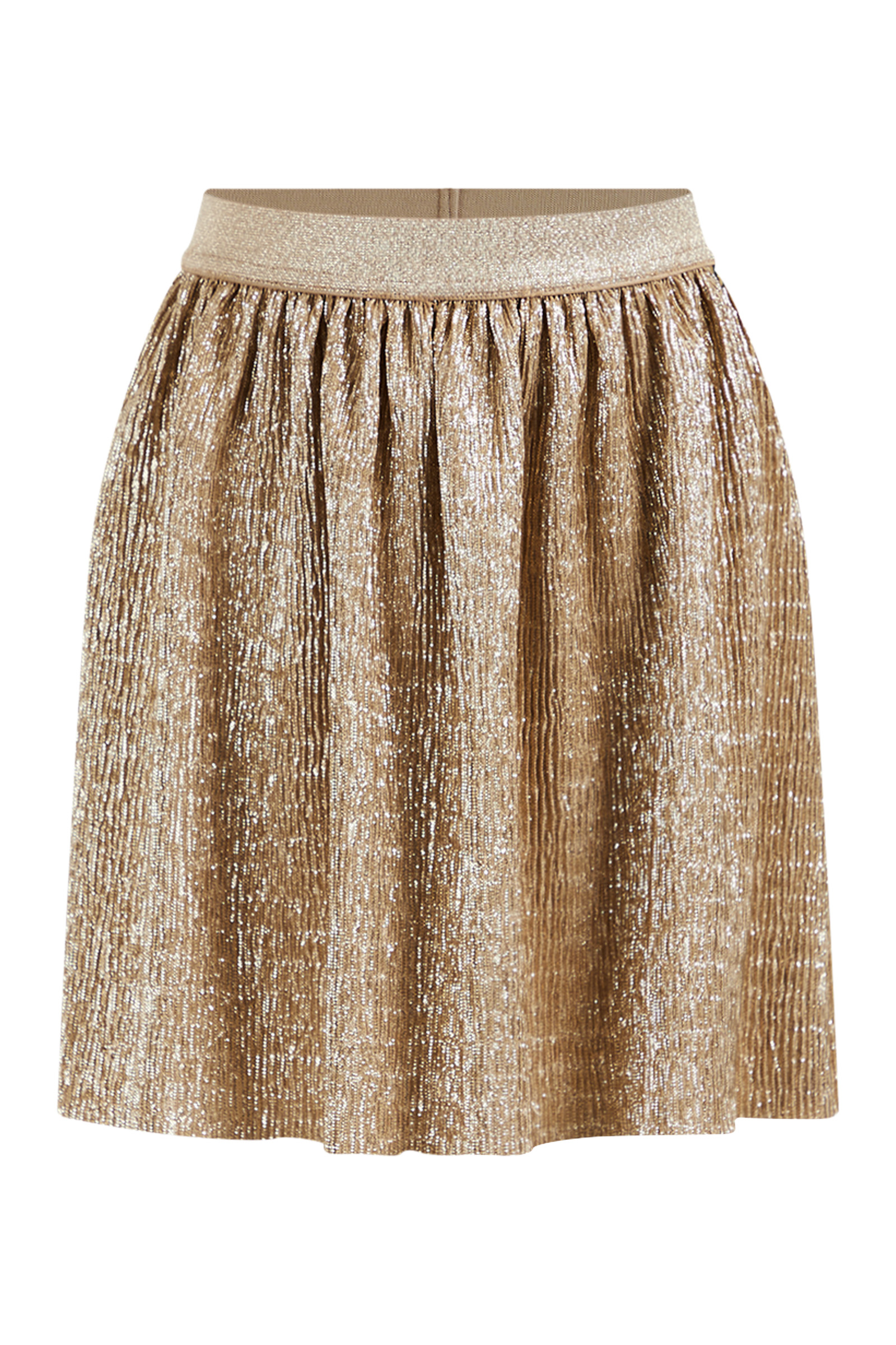 Goud Glitter Rokje Dames Shop Champagne Glitter Rok Elise Store