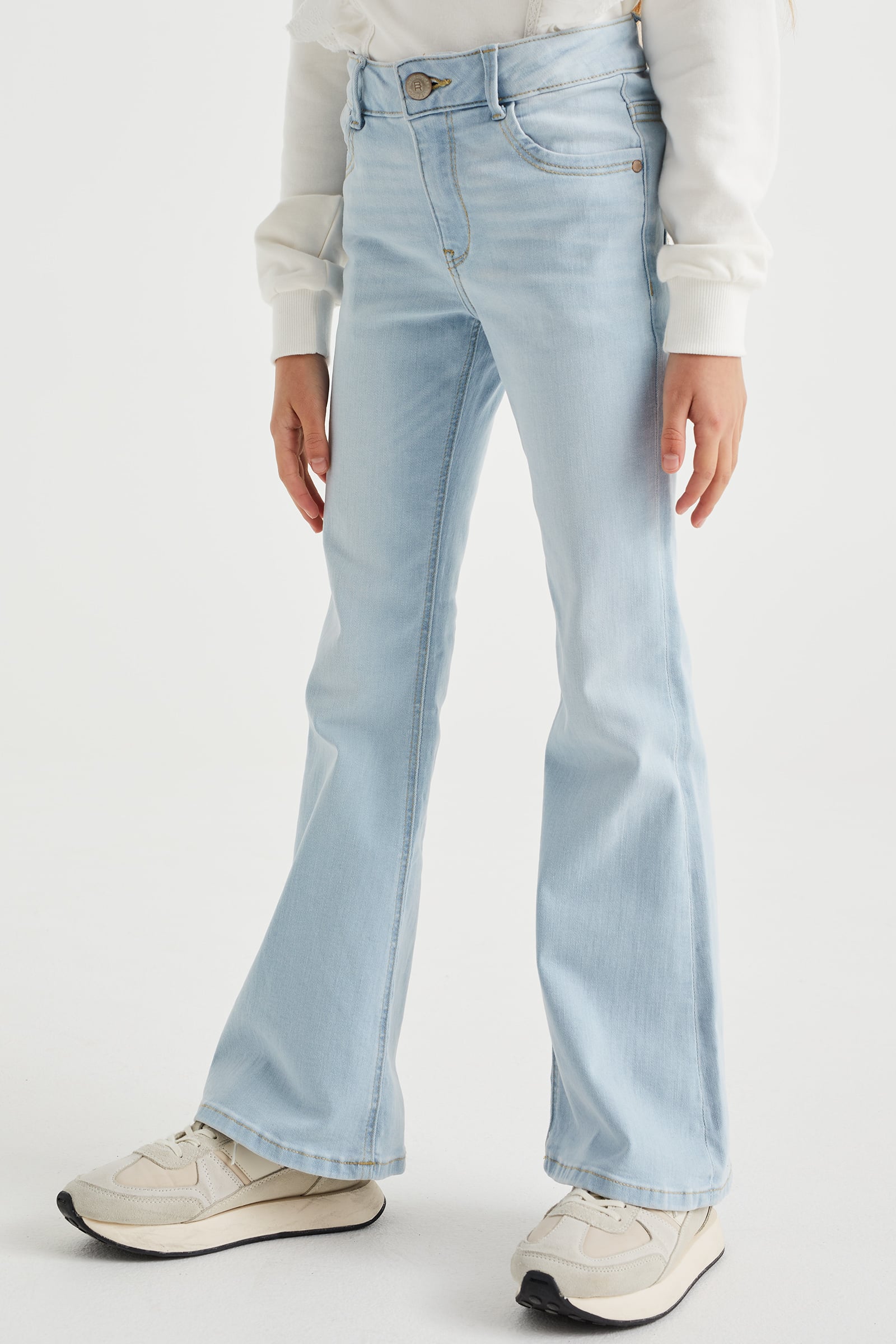 Flared Ridge Mädchen-Flared-Jeans mit Stretch | wefashion.com