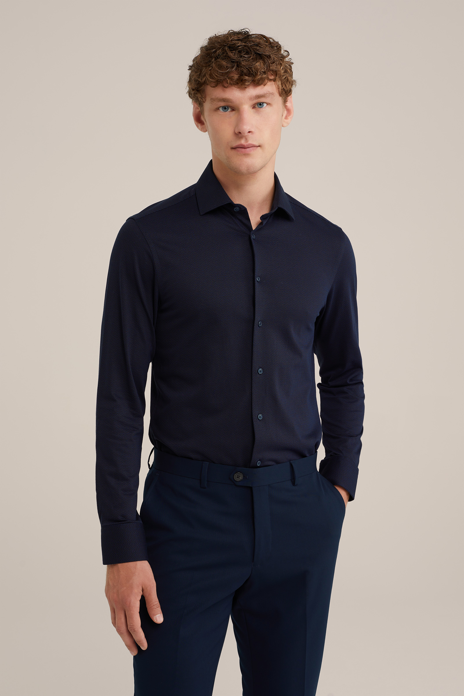 Slim Fit Hemd Herren