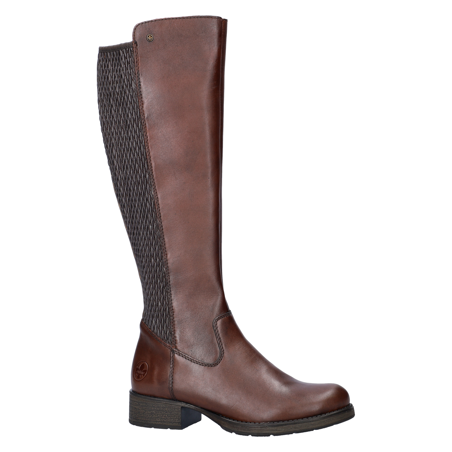 Rieker Y2553 Klassieke enkellaarsjes voor dames, zwart, 36 EU