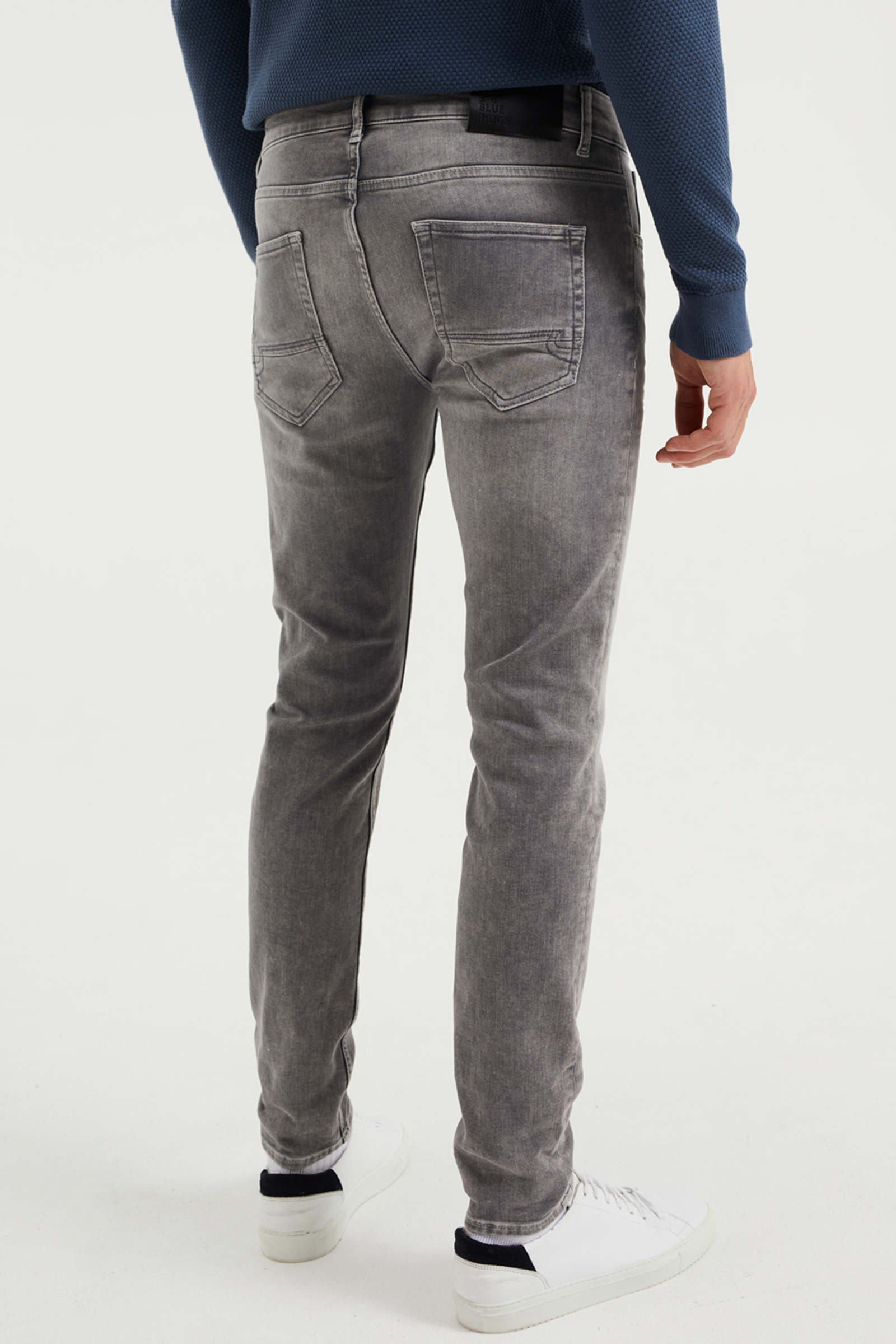 Heren skinny fit jog denim jeans 95272191 WE Fashion