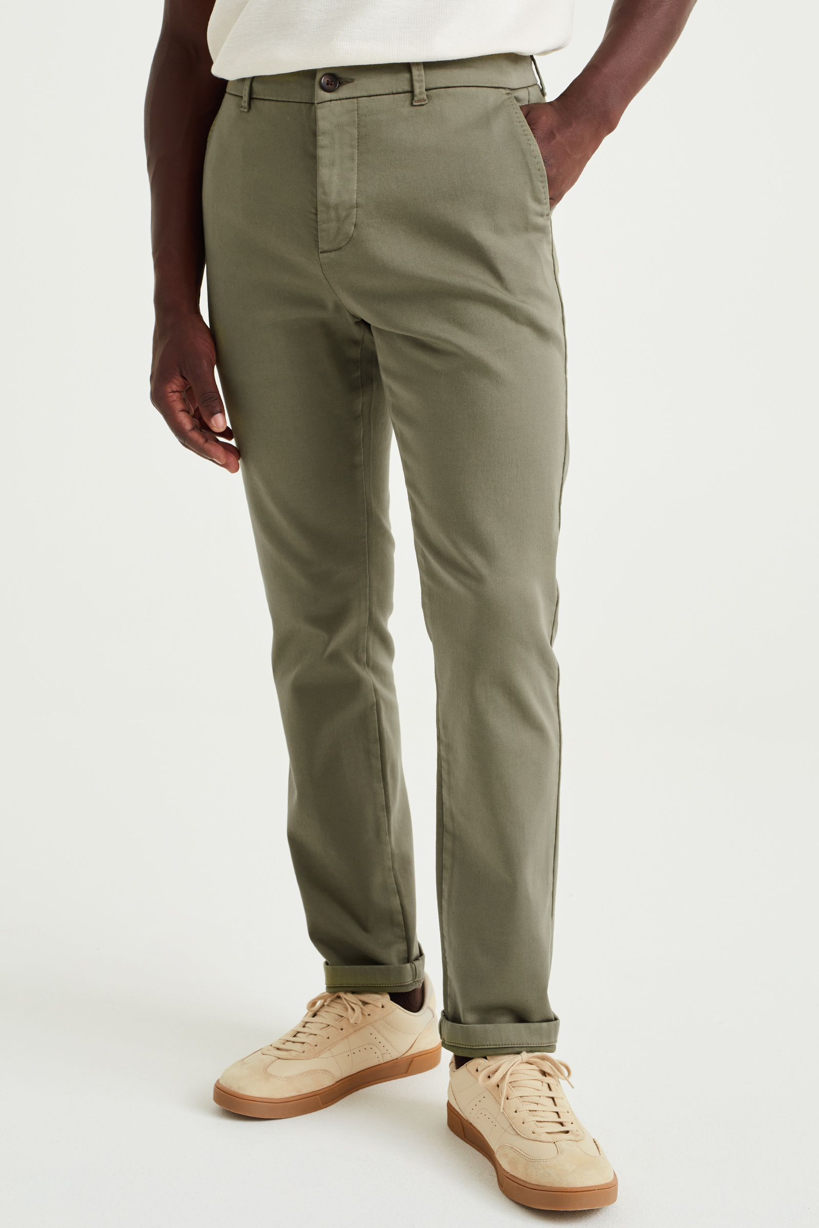 Yazubi - Herren Chino Hose Dustin - Chinohose Für Männer - Baumwoll Hosen, Beige (Plaza Taupe 161105), W29/L30