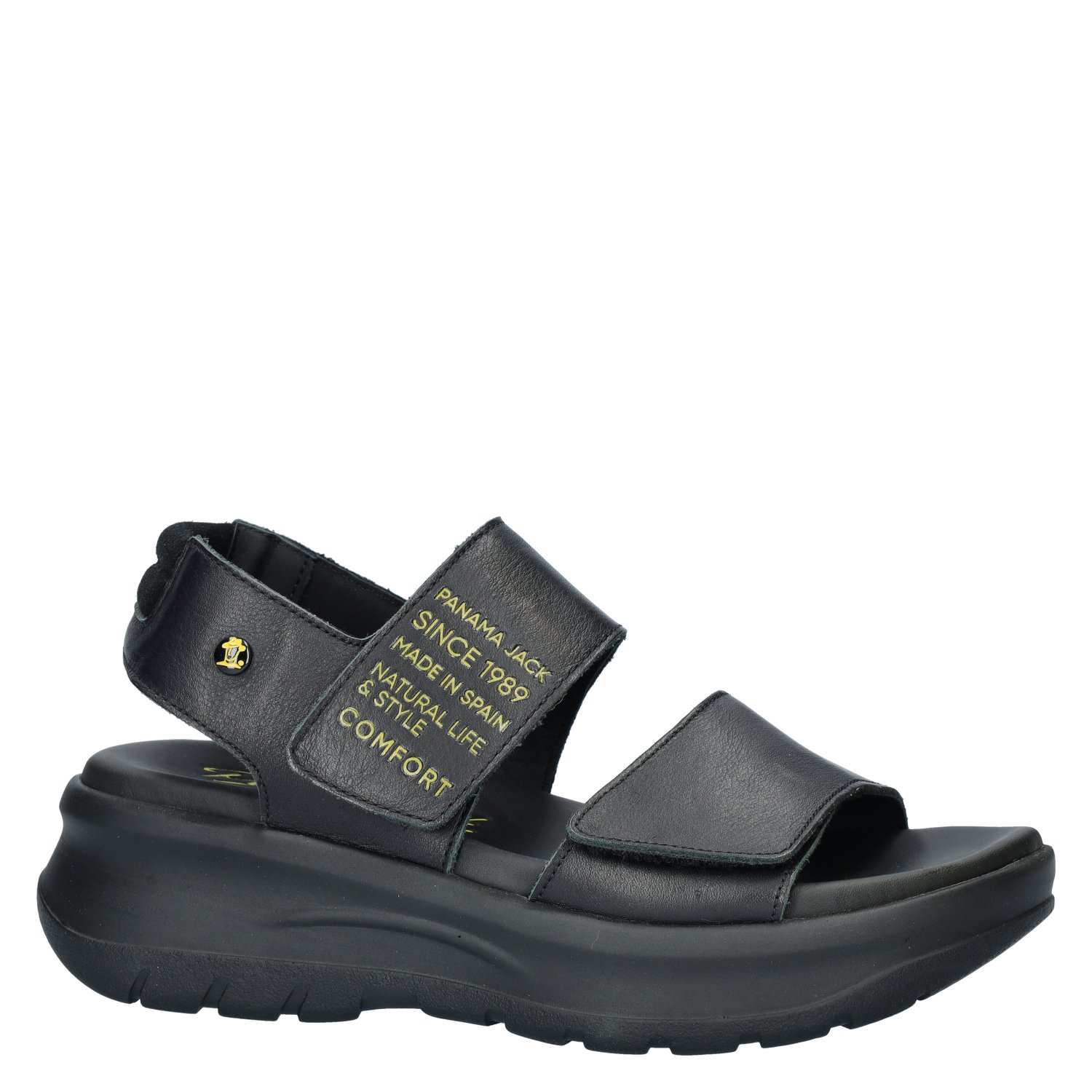 Sandaal Panama Jack Women Nairobi B1 Napa Grass Black Sandaal Panama Jack Women Nairobi B1 Napa Grass Black