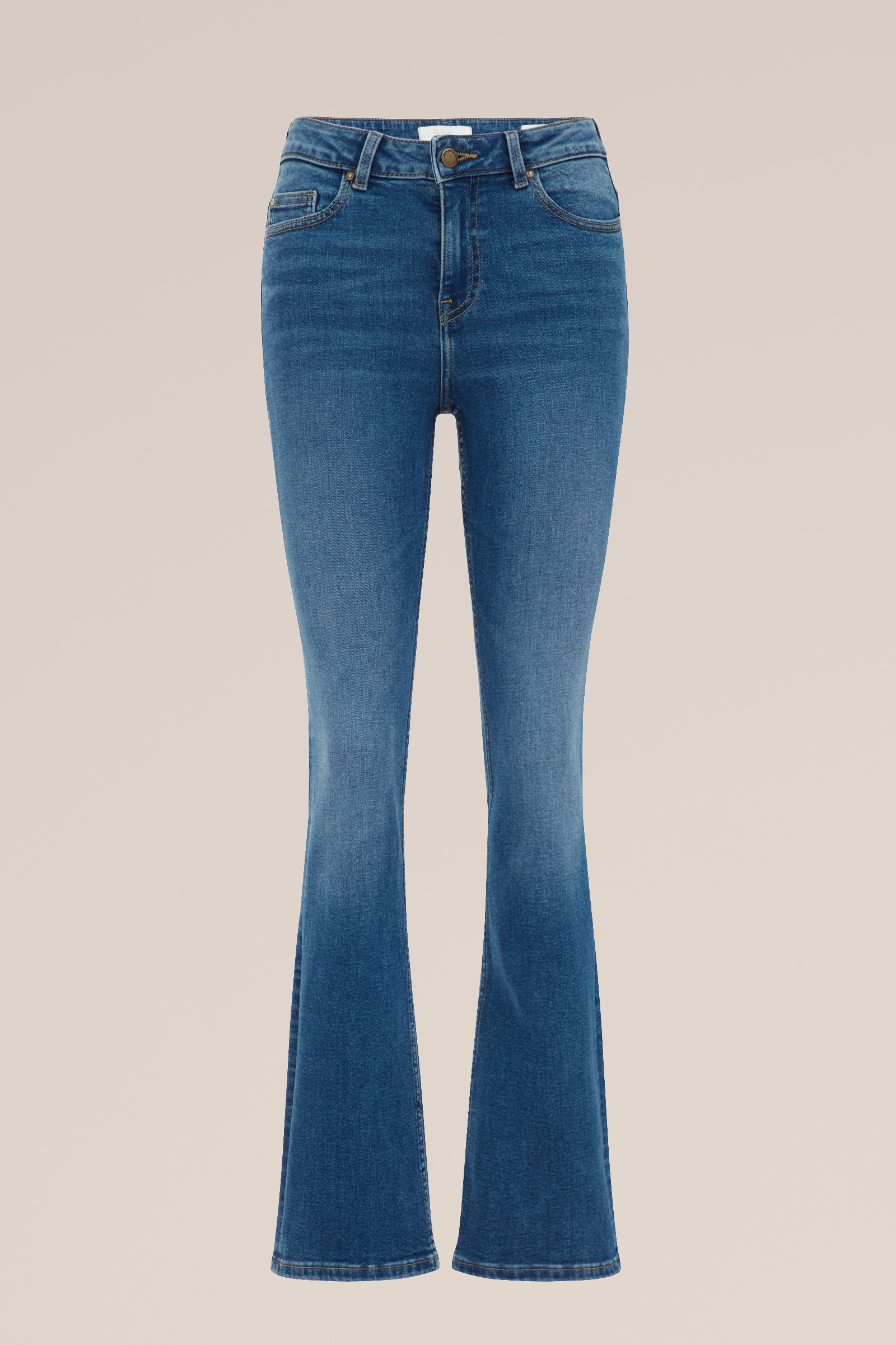 Angels Bootcut jeans in 5-pocketmodel, model 'LENI' in blauw online kopen | P&C