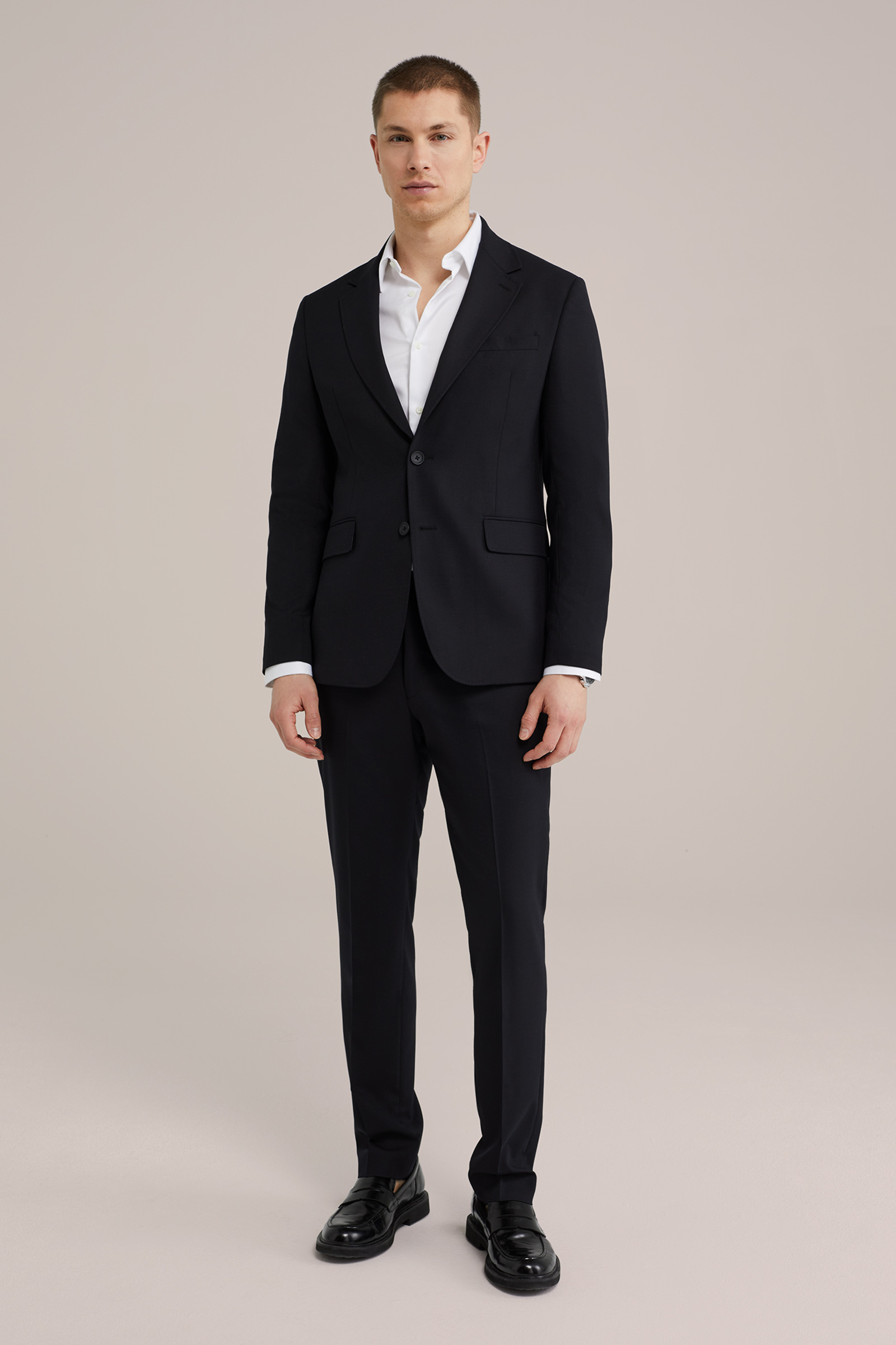 Nemopter Blazer Herenjas, casual, elegant, slim fit, blazer met één