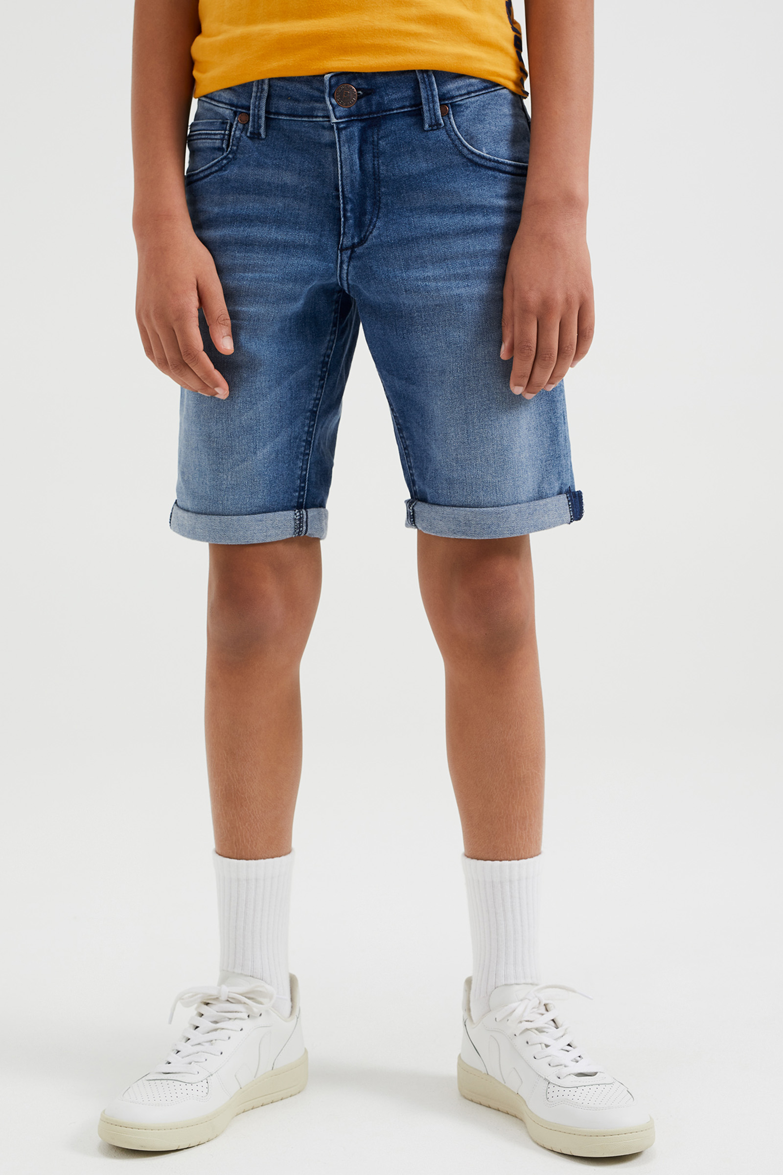 Next UTILITY REGULAR FIT - Straight Leg Jeans - Mid Blue Denim With Tiger Nx324a0i2 K11