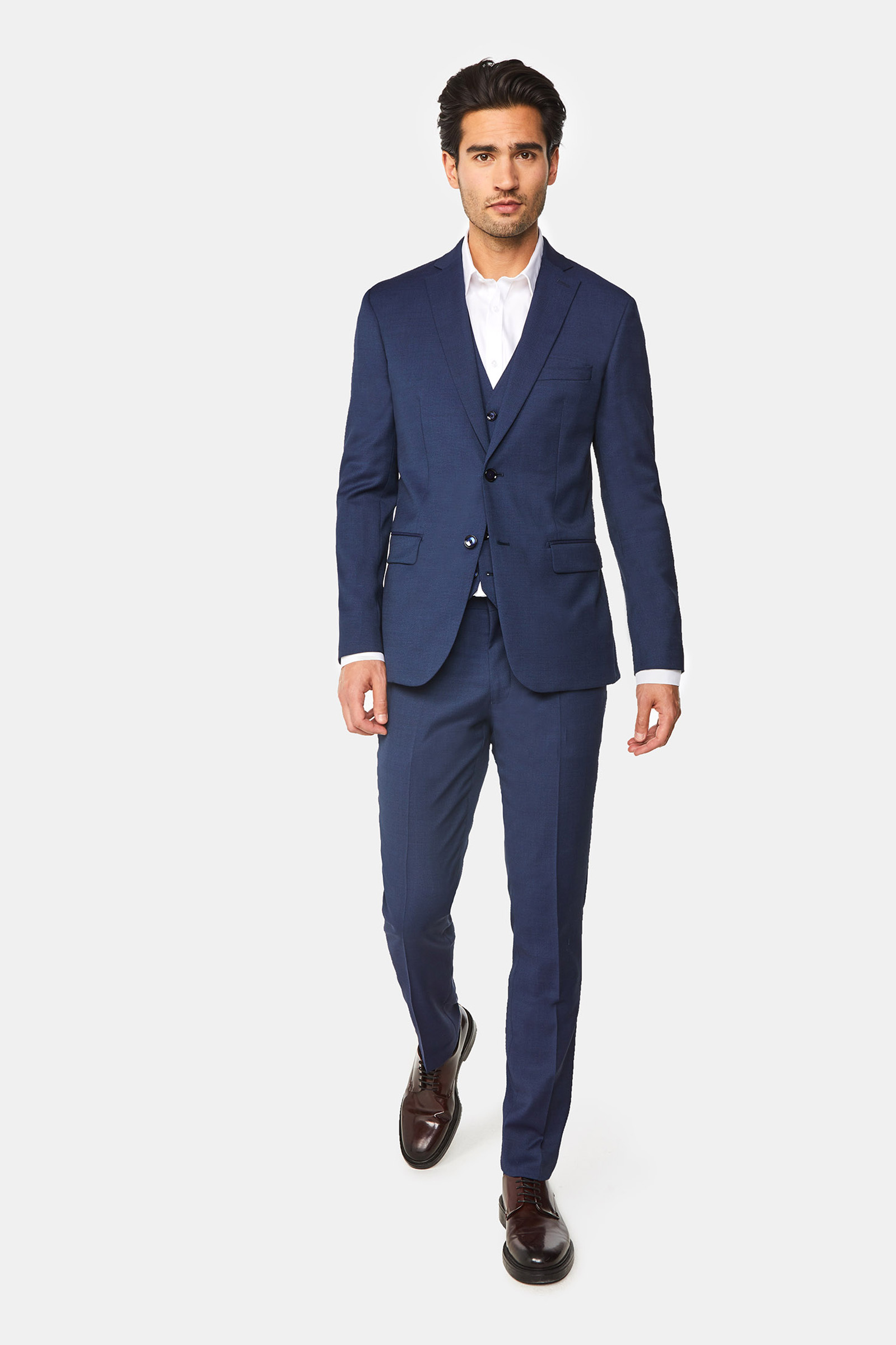 KUDMOL Herenpak, 3-delig, slim fit, pak, business, bruiloft, formeel