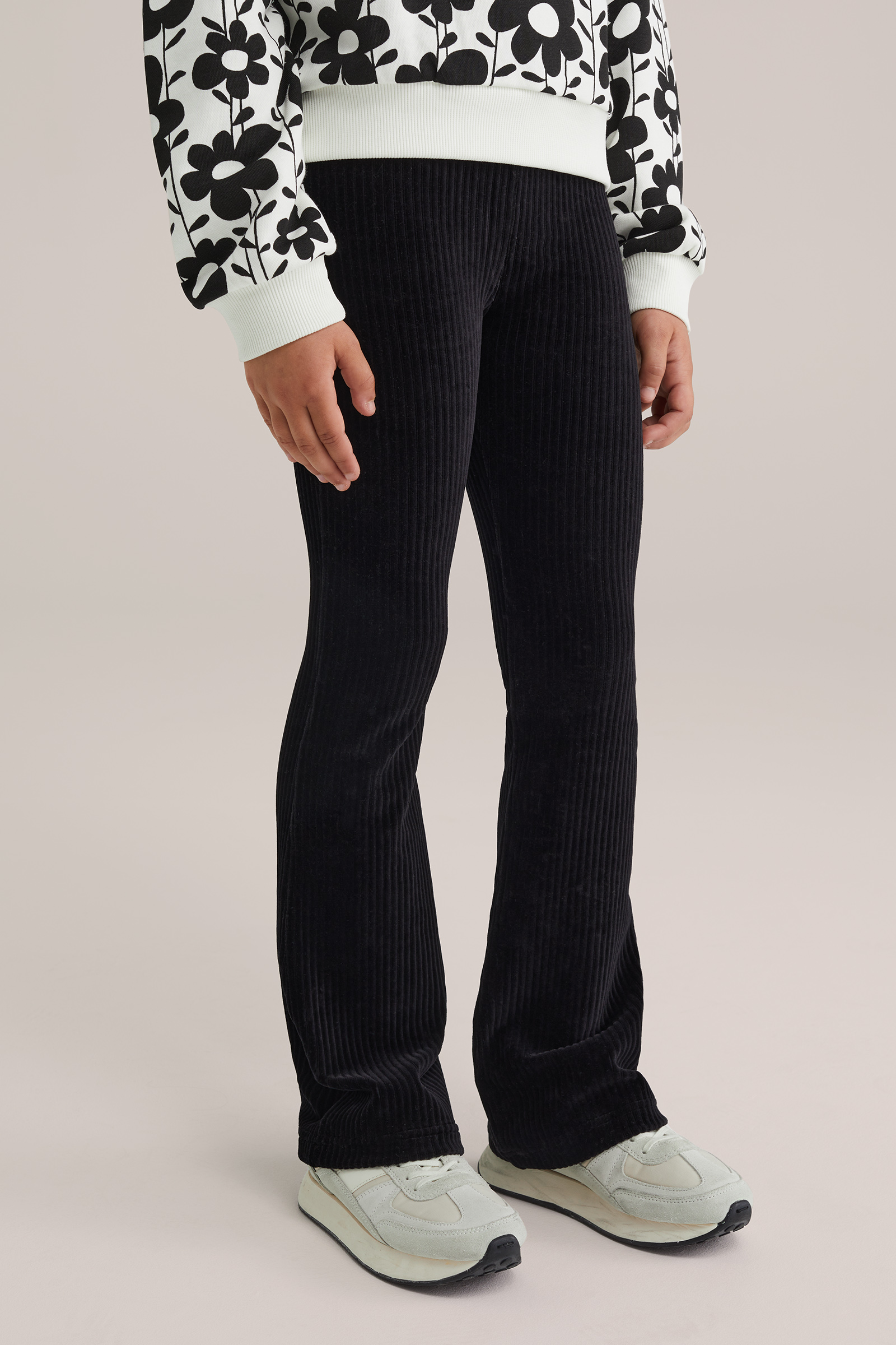 Broek van imitatieleer in rood | Your Look... for less