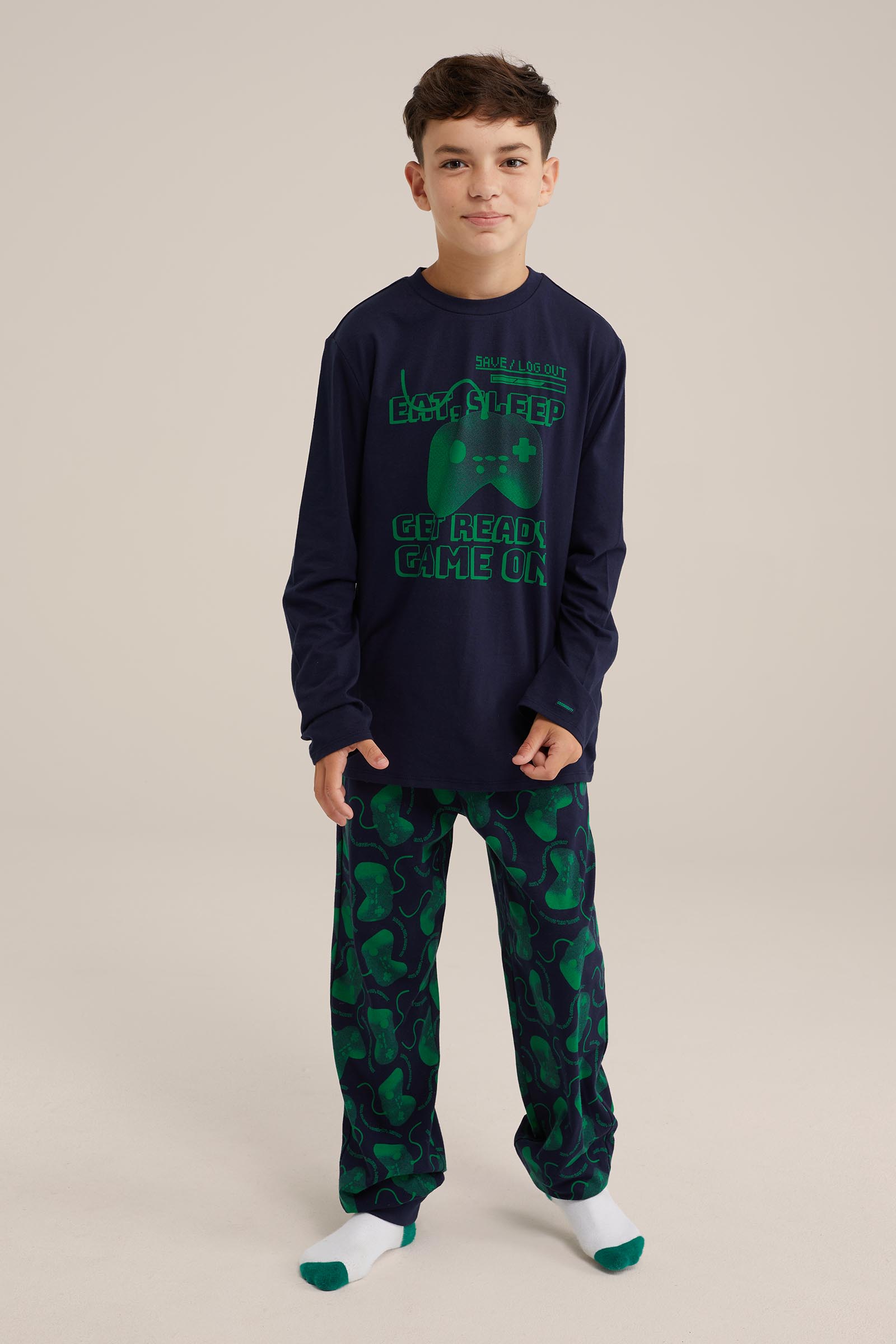 Pyjama von Calida für Jungen, Grösse 128 (Gebraucht) in Escholzmatt für