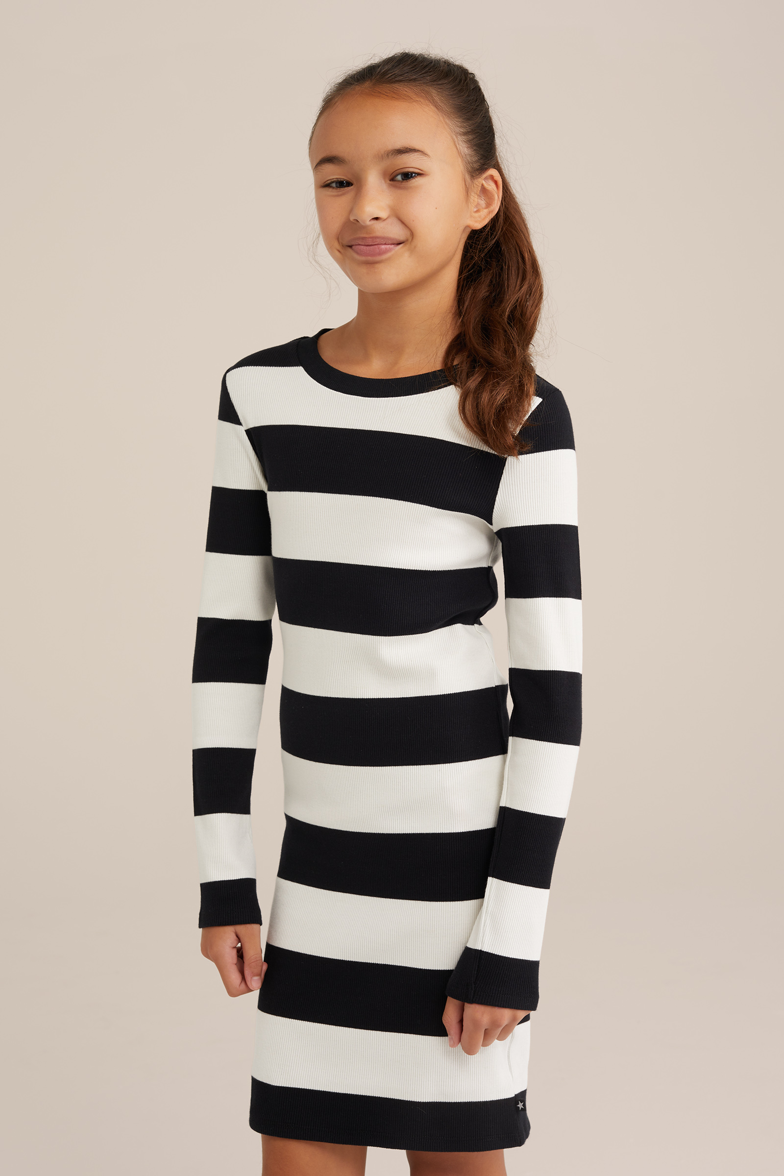 Meisjes jurk met dessin | wefashion.com