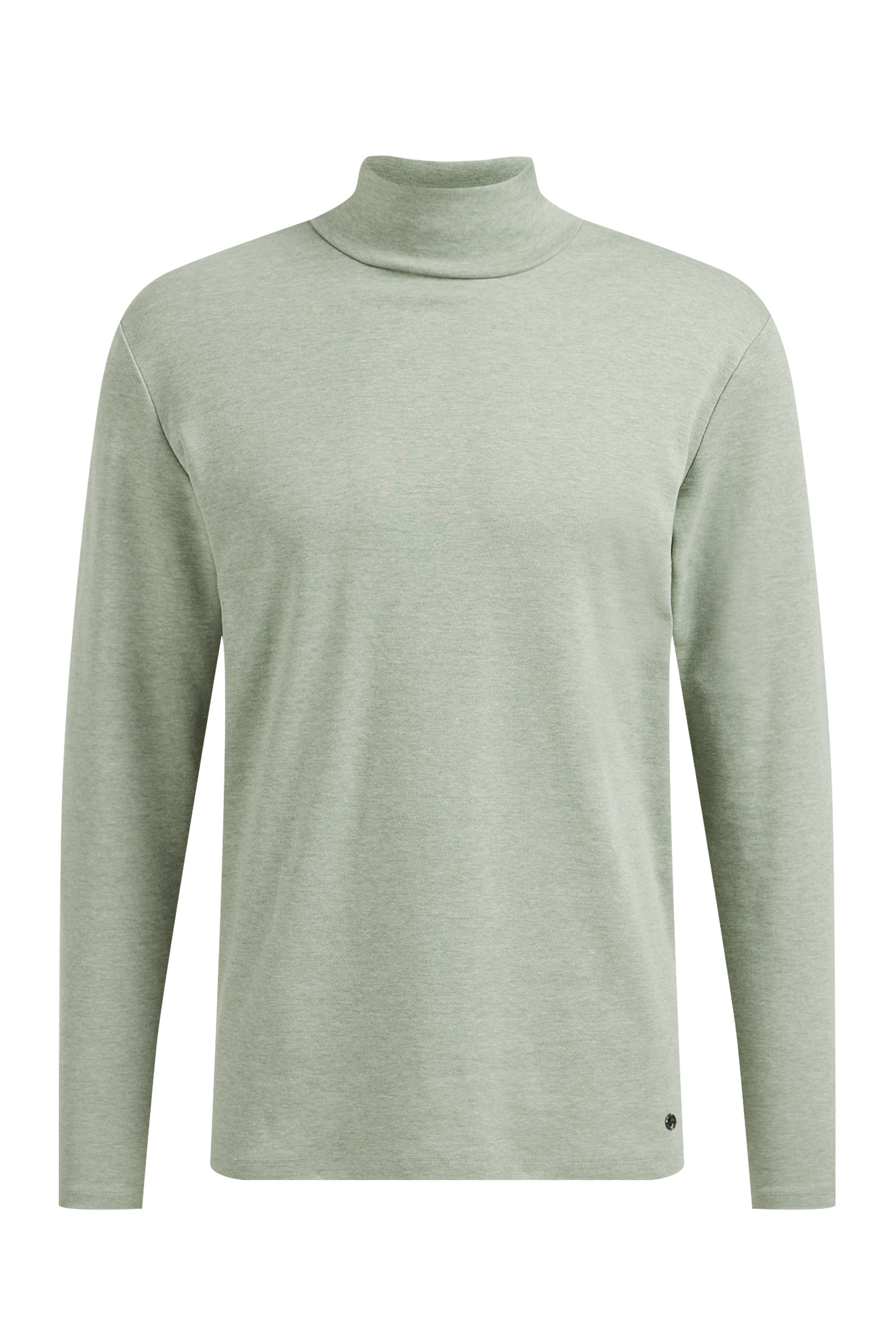 TOM TAILOR Herren Langarmshirt Mit Rollkragen – Basic Aus Nachhaltiger Baumwolle, Regular Fit