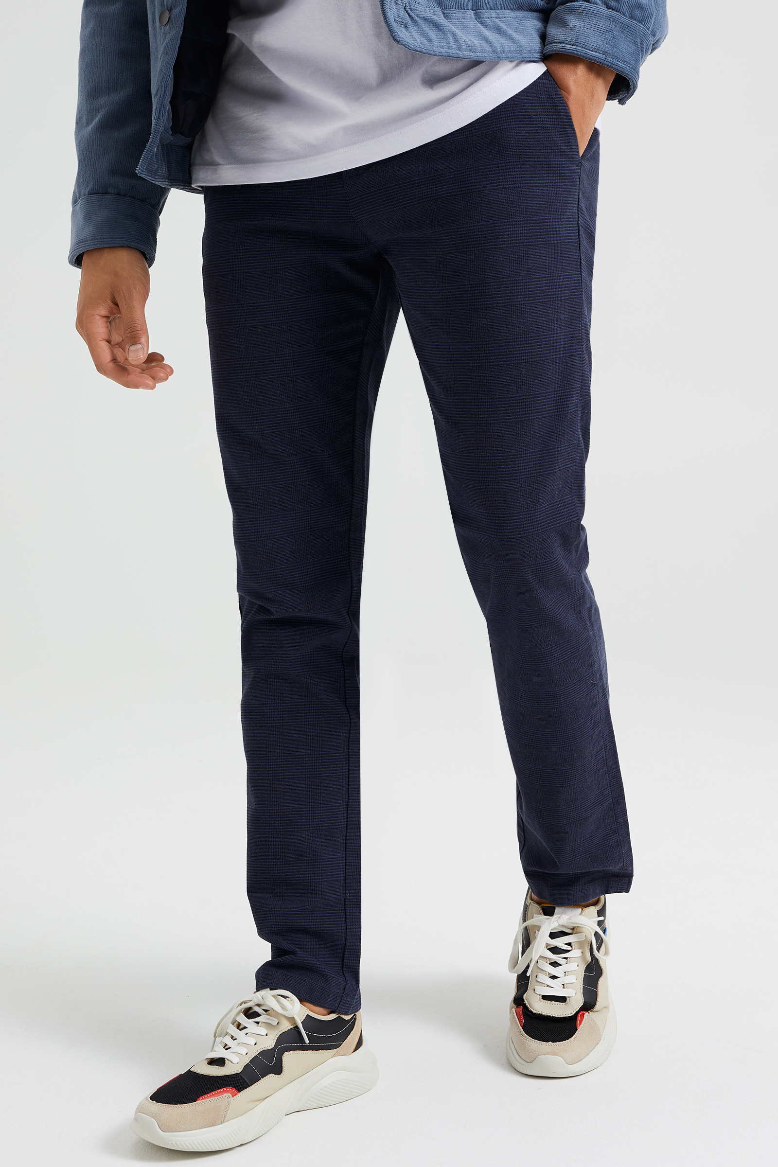 chino shorts heren slim fit