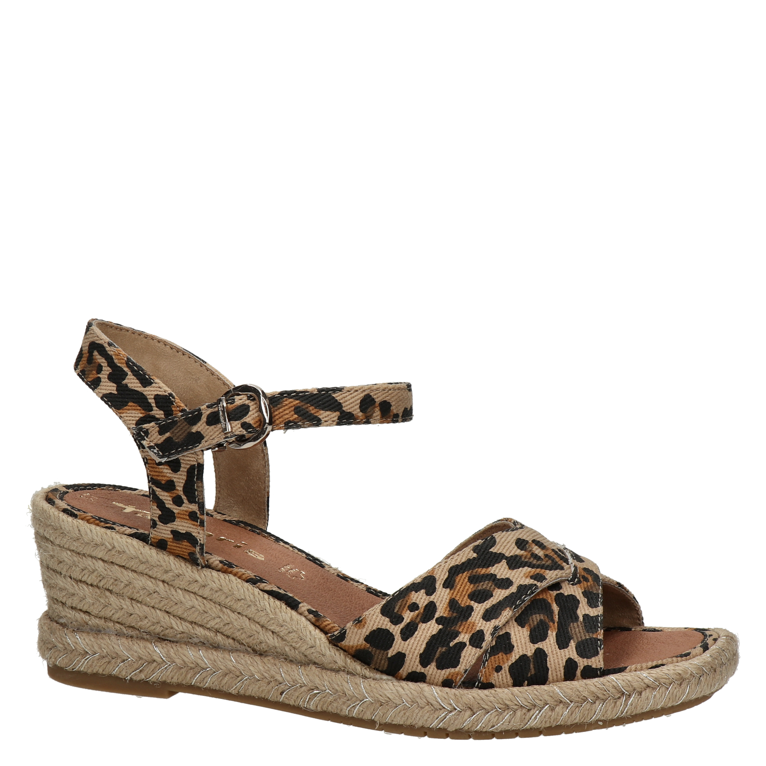 Tamaris Sandalen bruin Imitatieleer Dames