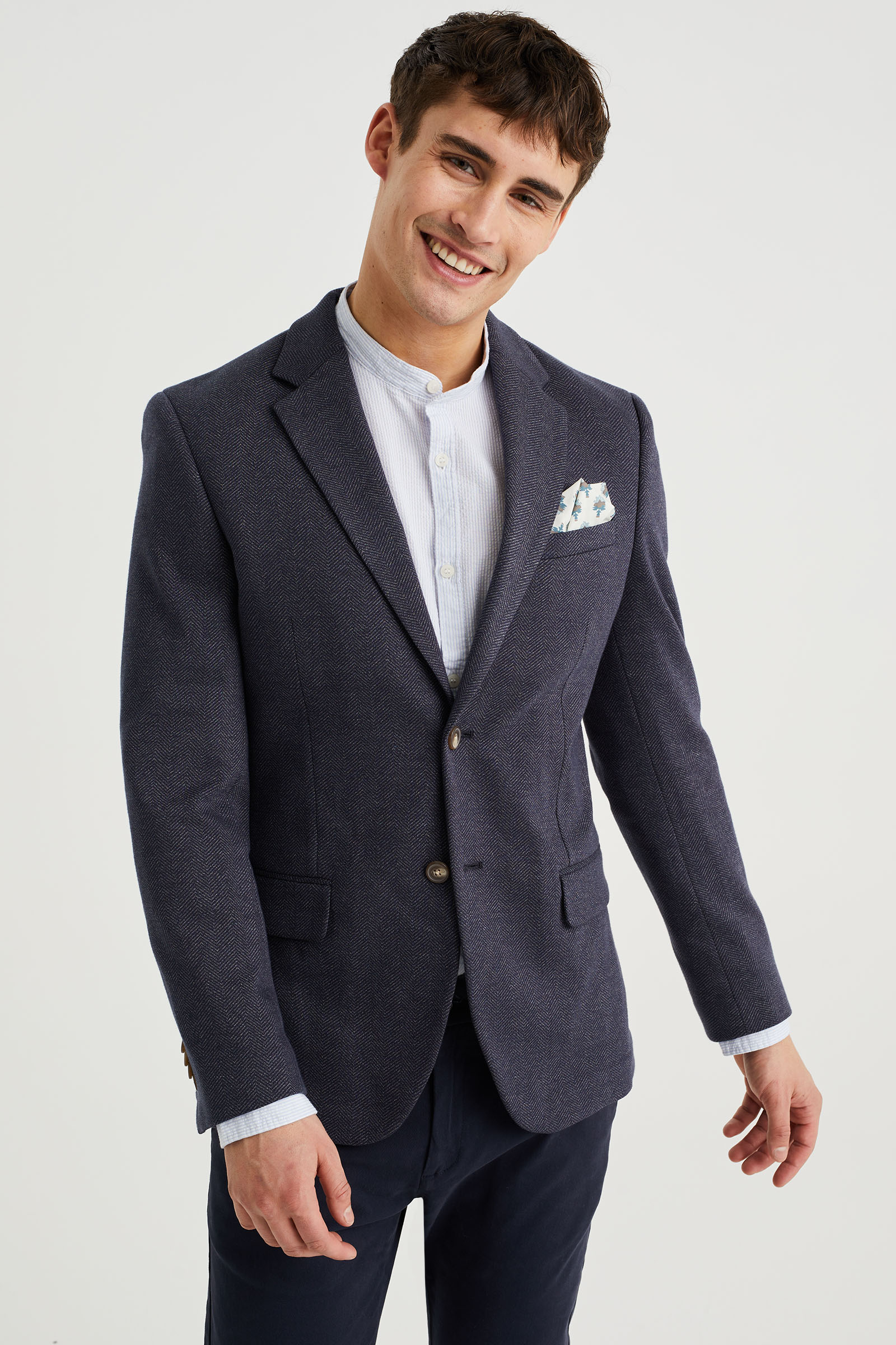 Liam Getailleerde Blazer - Heren - Slim-Fit Stijl voor Werk en Formele Gelegenheden main image 1