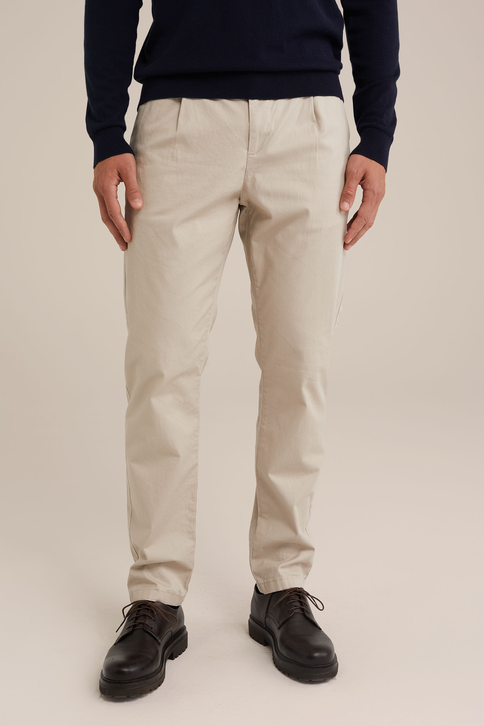 TORIN OPIFICIO Mens Green Stretch, Tapered, Classic Fit Chino Pants main image 0