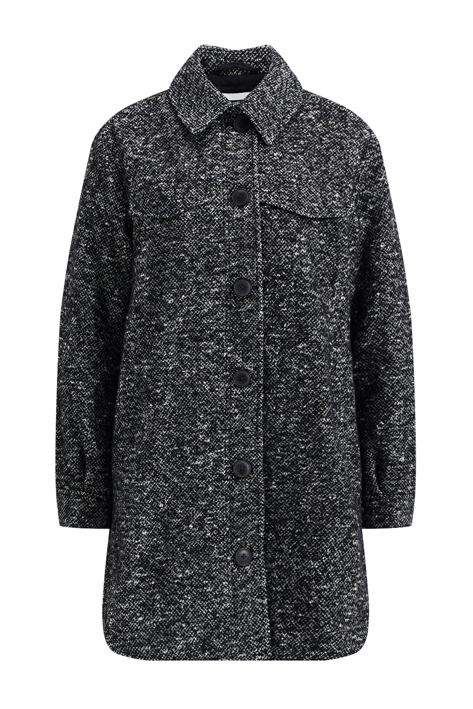 Hemdjacke Damen Winddicht Langarm Fly-Away Kragen main image 0