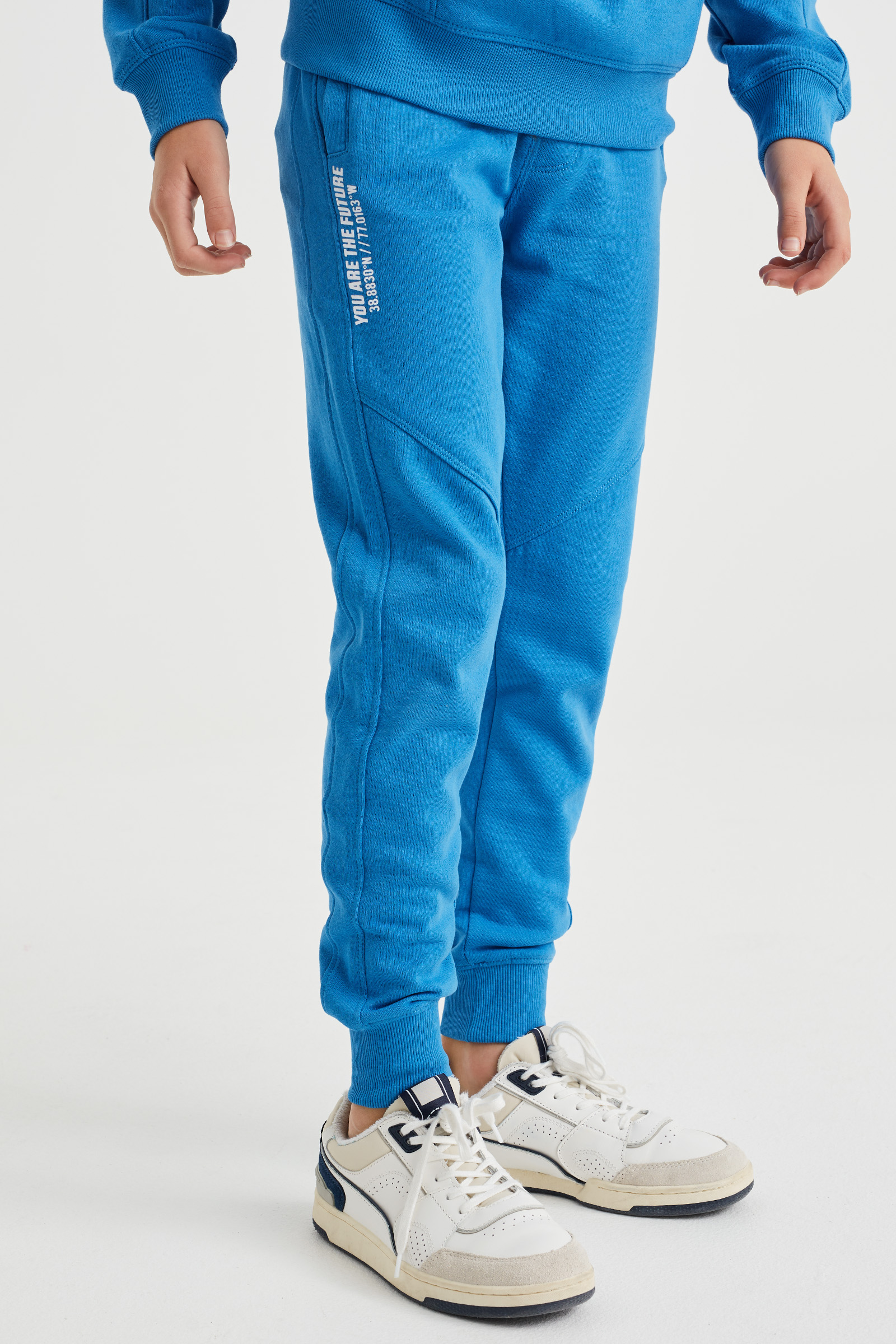 Kangaroo Poo Jongens Joggingbroek Marineblauw