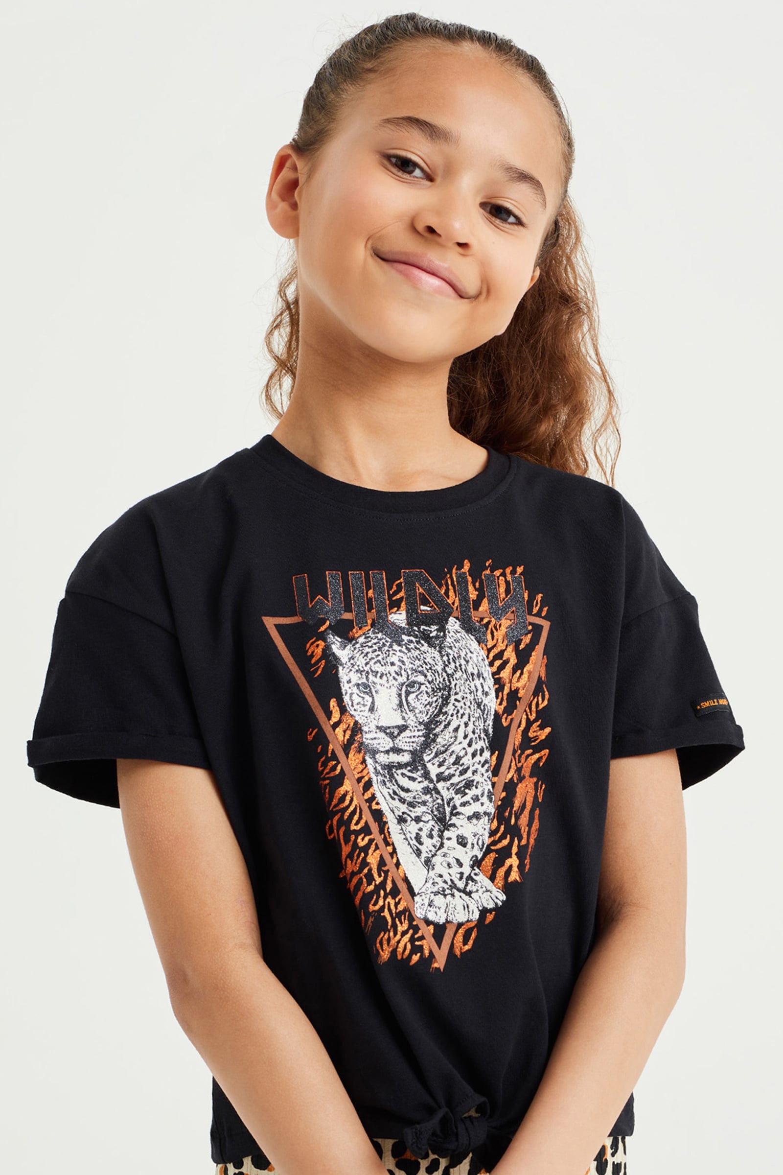 SALT AND PEPPER Baby-T-Shirt Mit Glitzer-Meerestier-Motiv – Aus Bio-Baumwolle, Mit Druckknöpfen