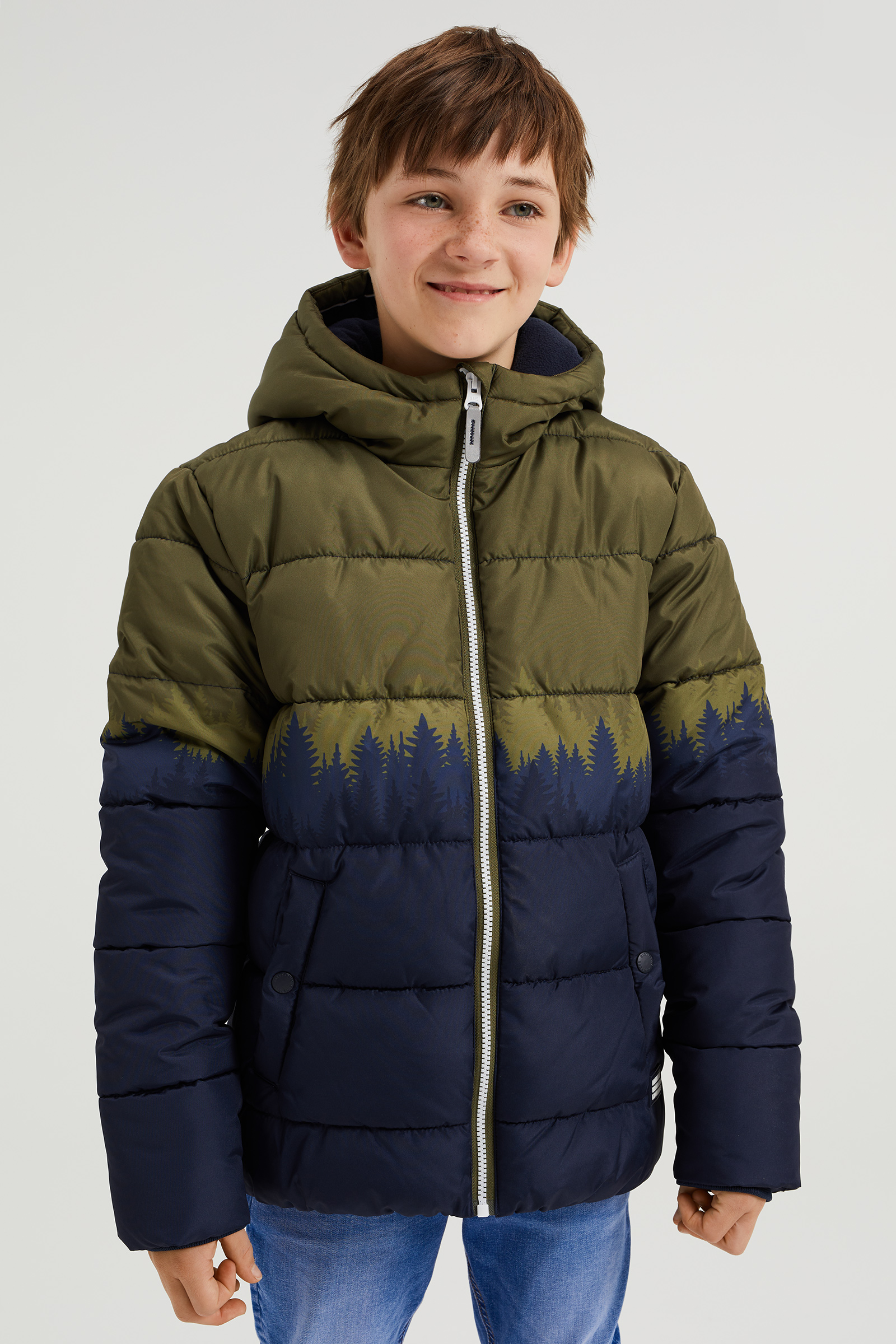 Veste zippée bleu matelassée pour enfant PIOMBO KIDS pour Garçon | OVS