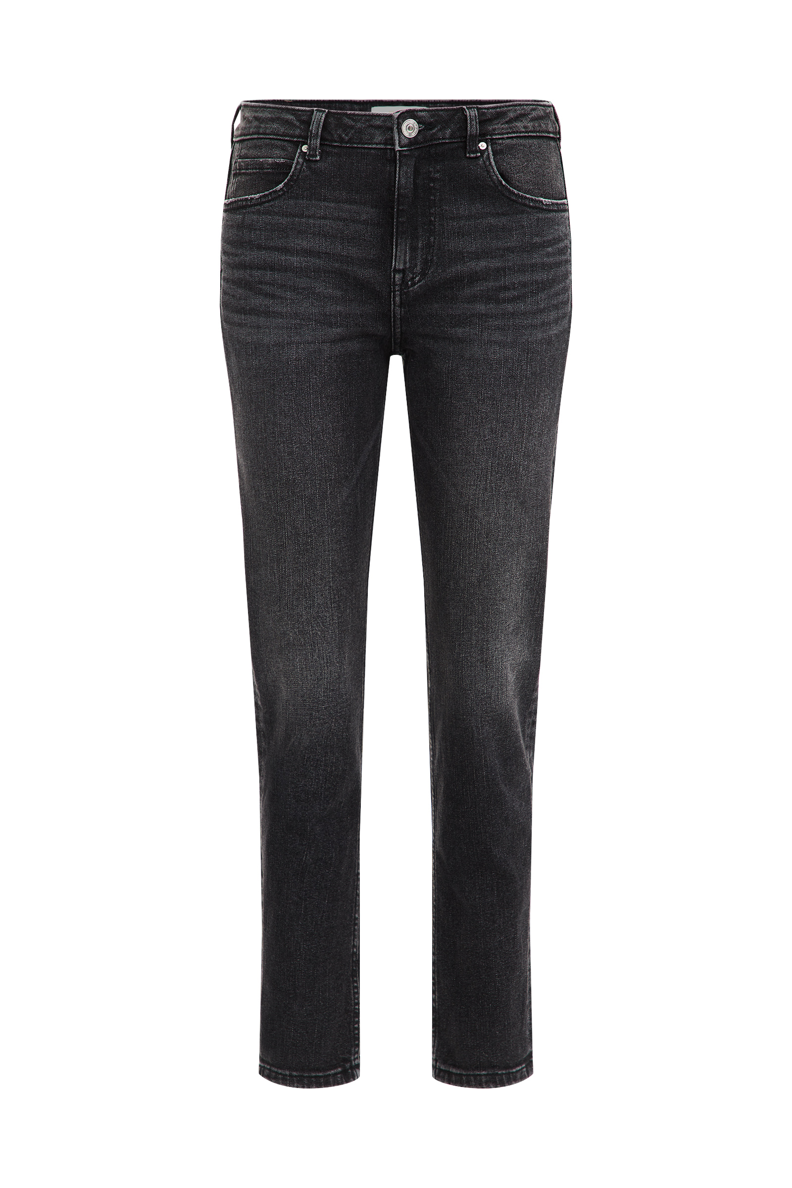 Dames Mid rise boyfriend fit jeans met comfortstretch