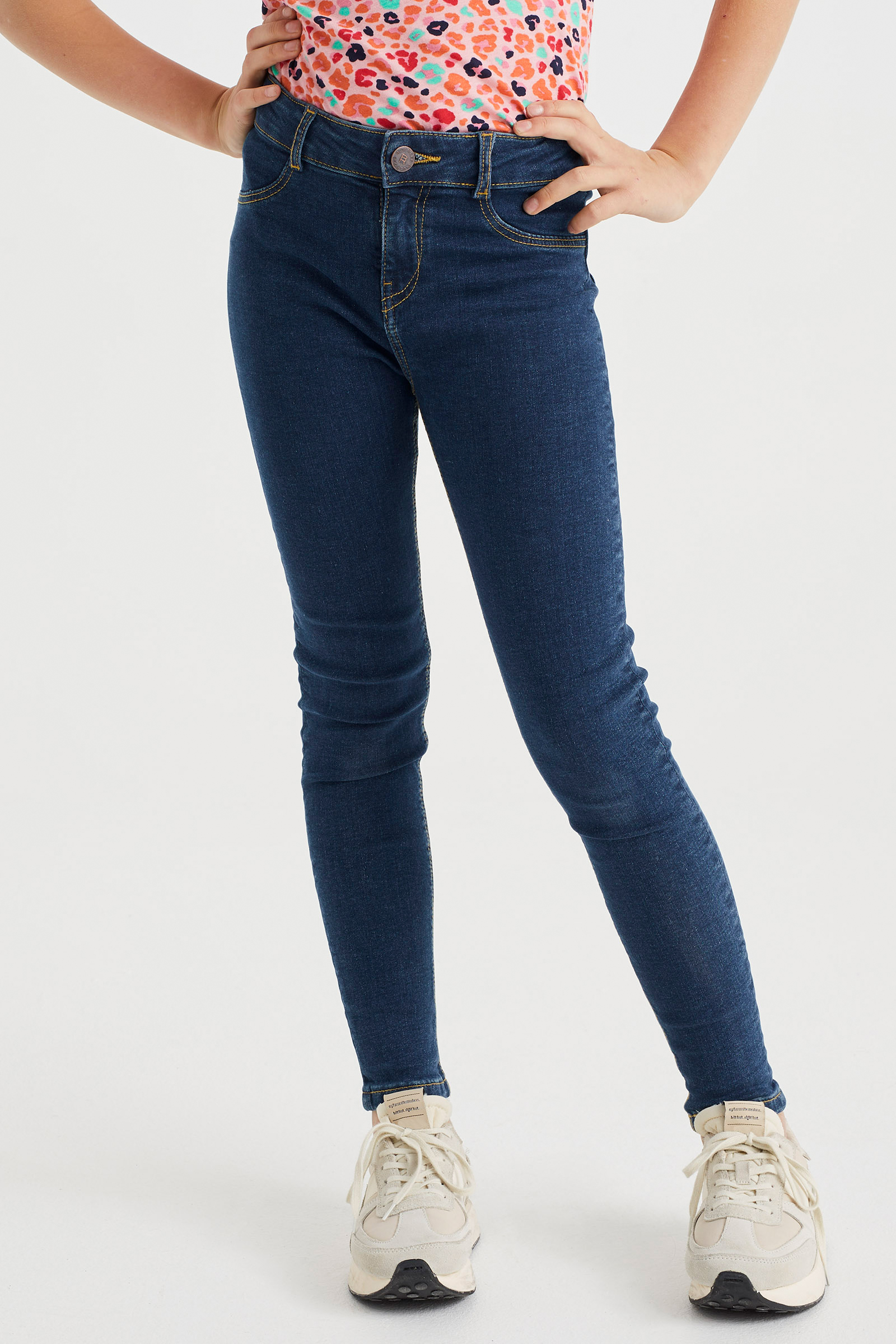 Jean Super Skinny Fille Déchiré Et Brodé Cheville Levi's Taille 16