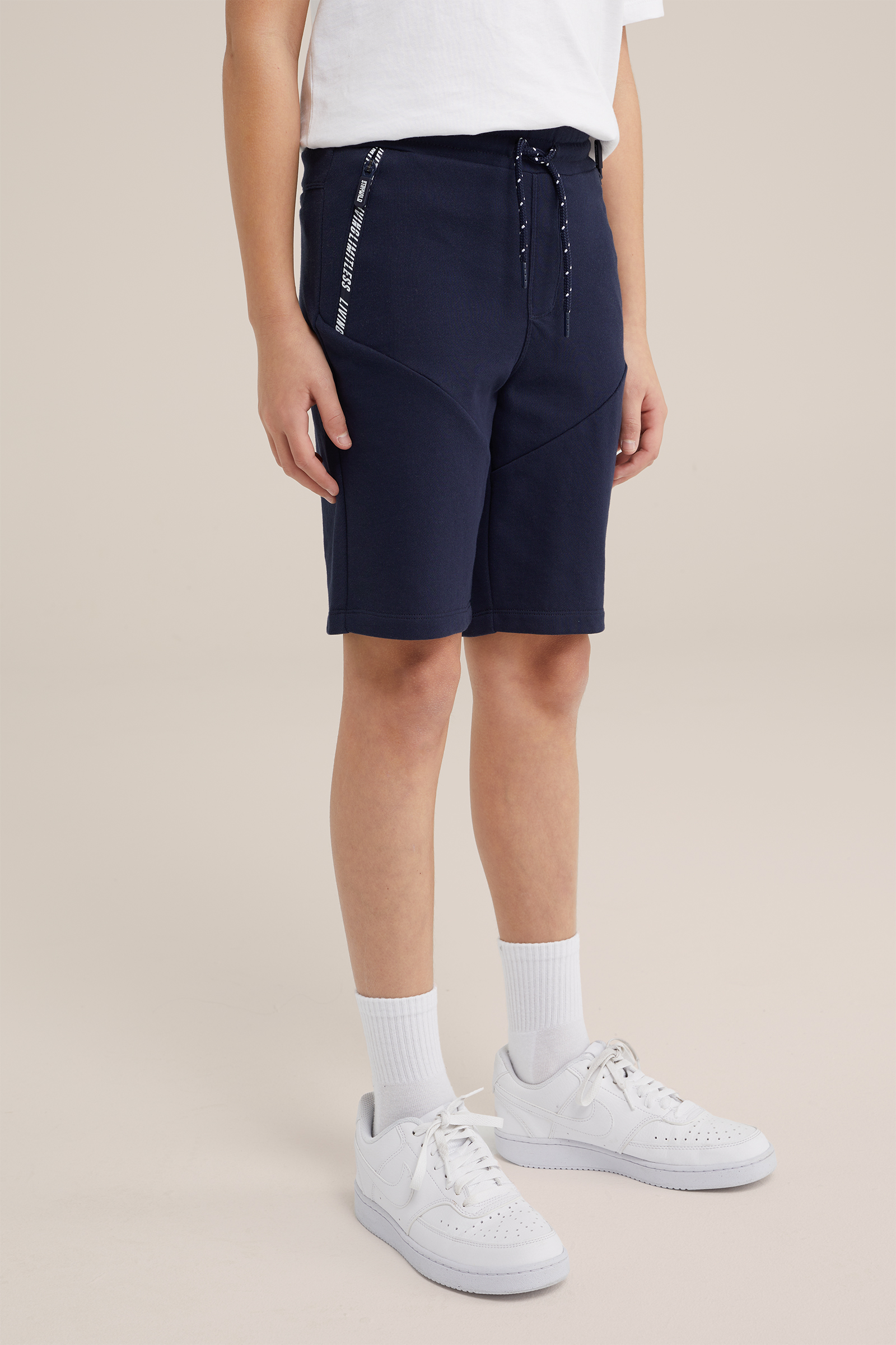 Short De Jogging Next Pour Garçon, Taille 6 Ans, Bleu/gris, Occasion Très Bon état