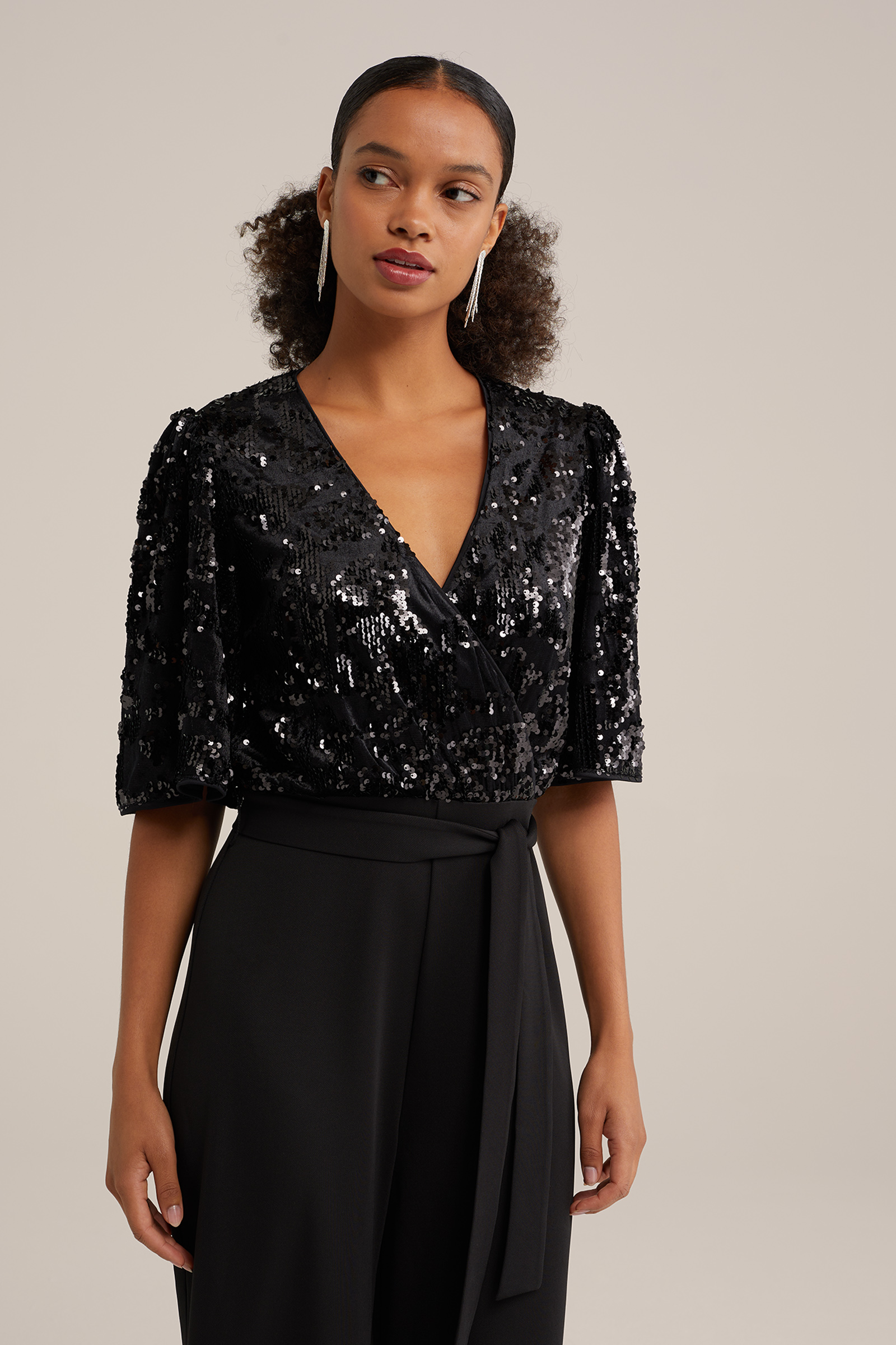 Freya | Glamouröser Pailletten-Jumpsuit für Elegante Abende - Fischer