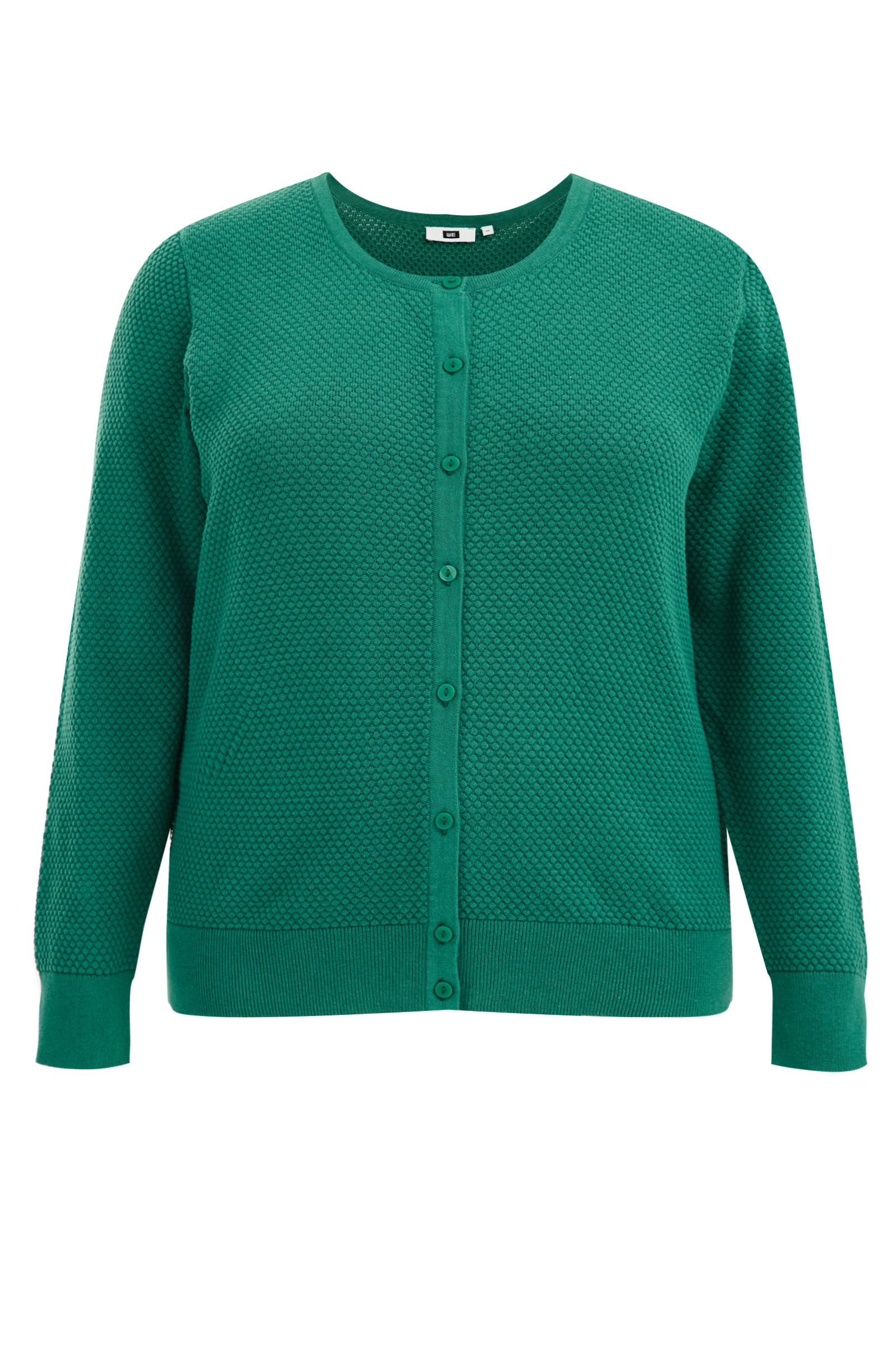 Dames vest met structuur Curve wefashion.nl