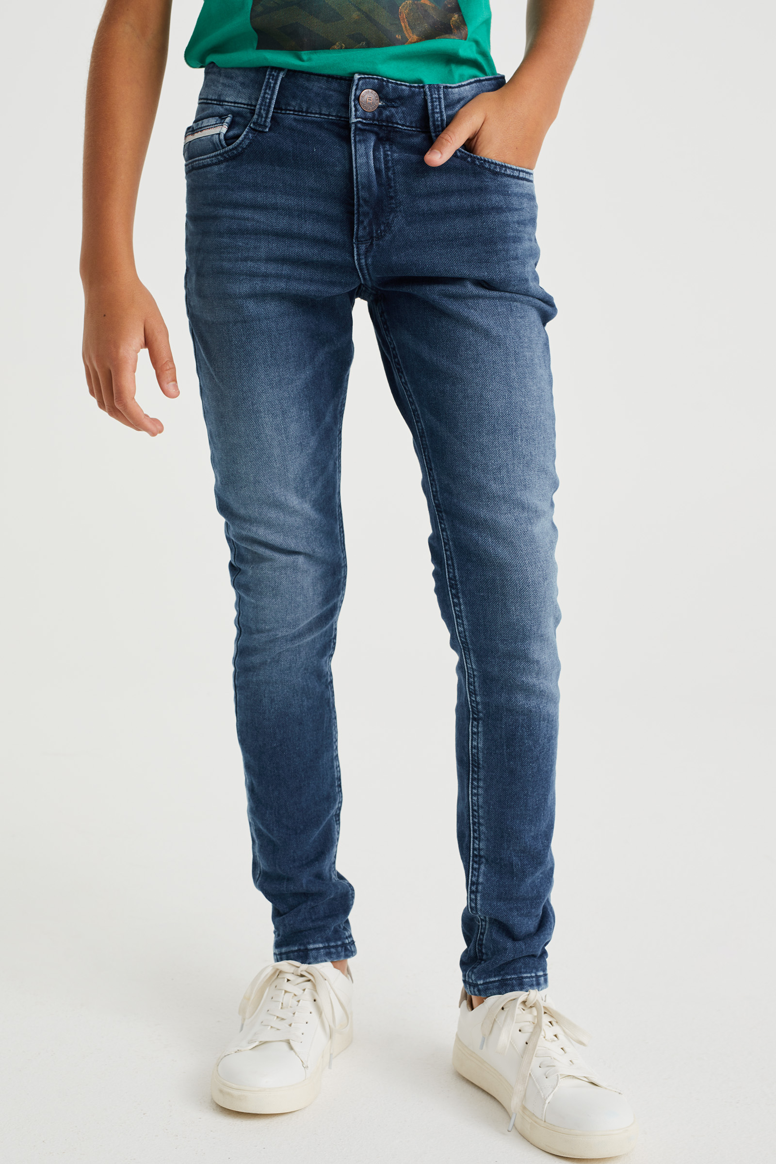Jogger unisexe denim envers ratiné pour enfant