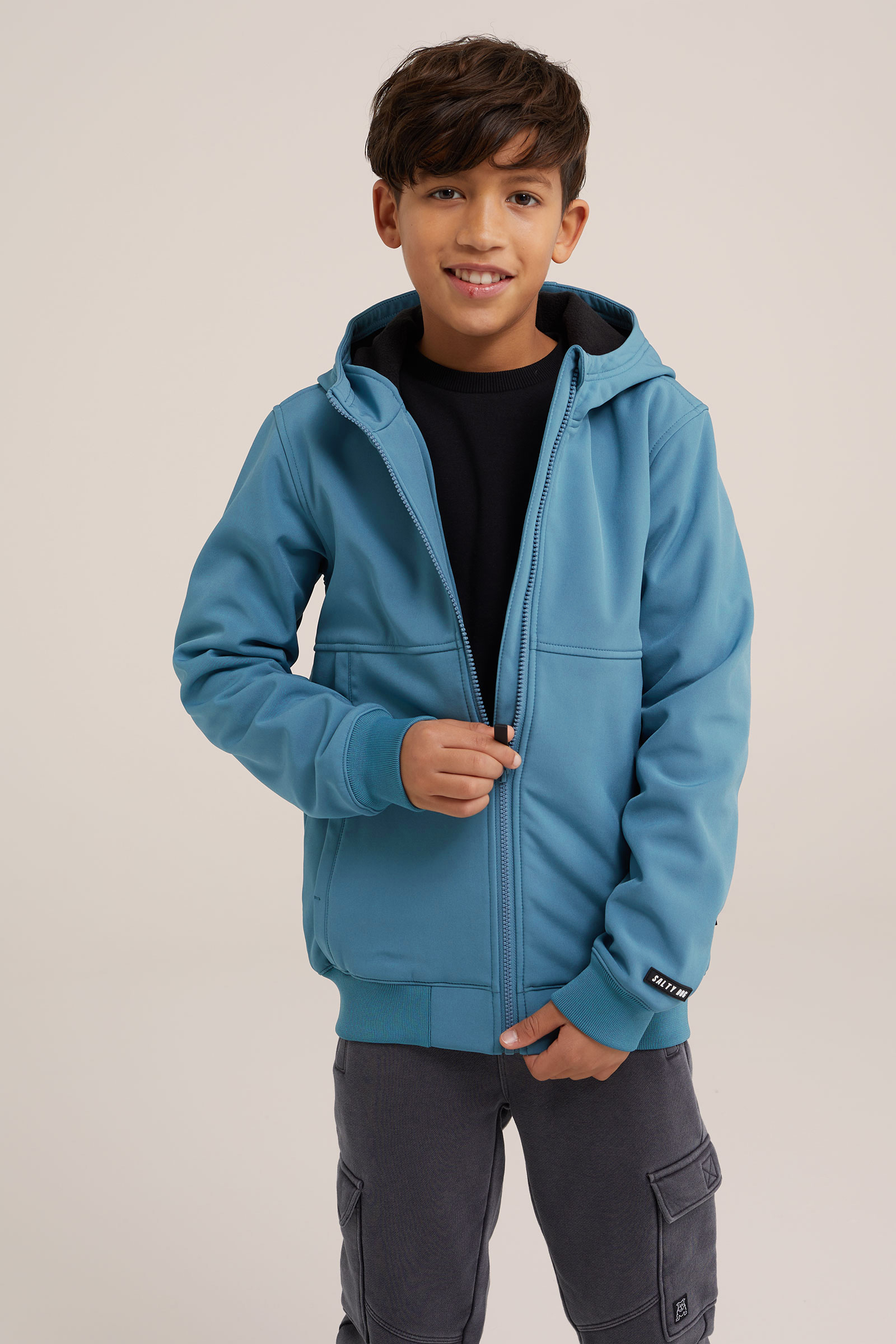 Jongens softshell jas maat 86/92 - 134/140 kopen? - België - Dat